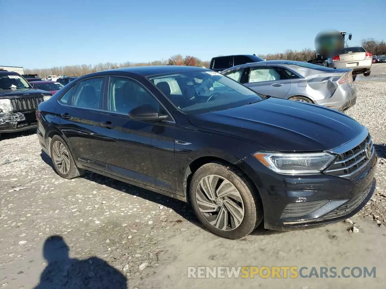 4 fotografías del automóvil dañado 3VWEB7BU4LM071211 VOLKSWAGEN JETTA 2020