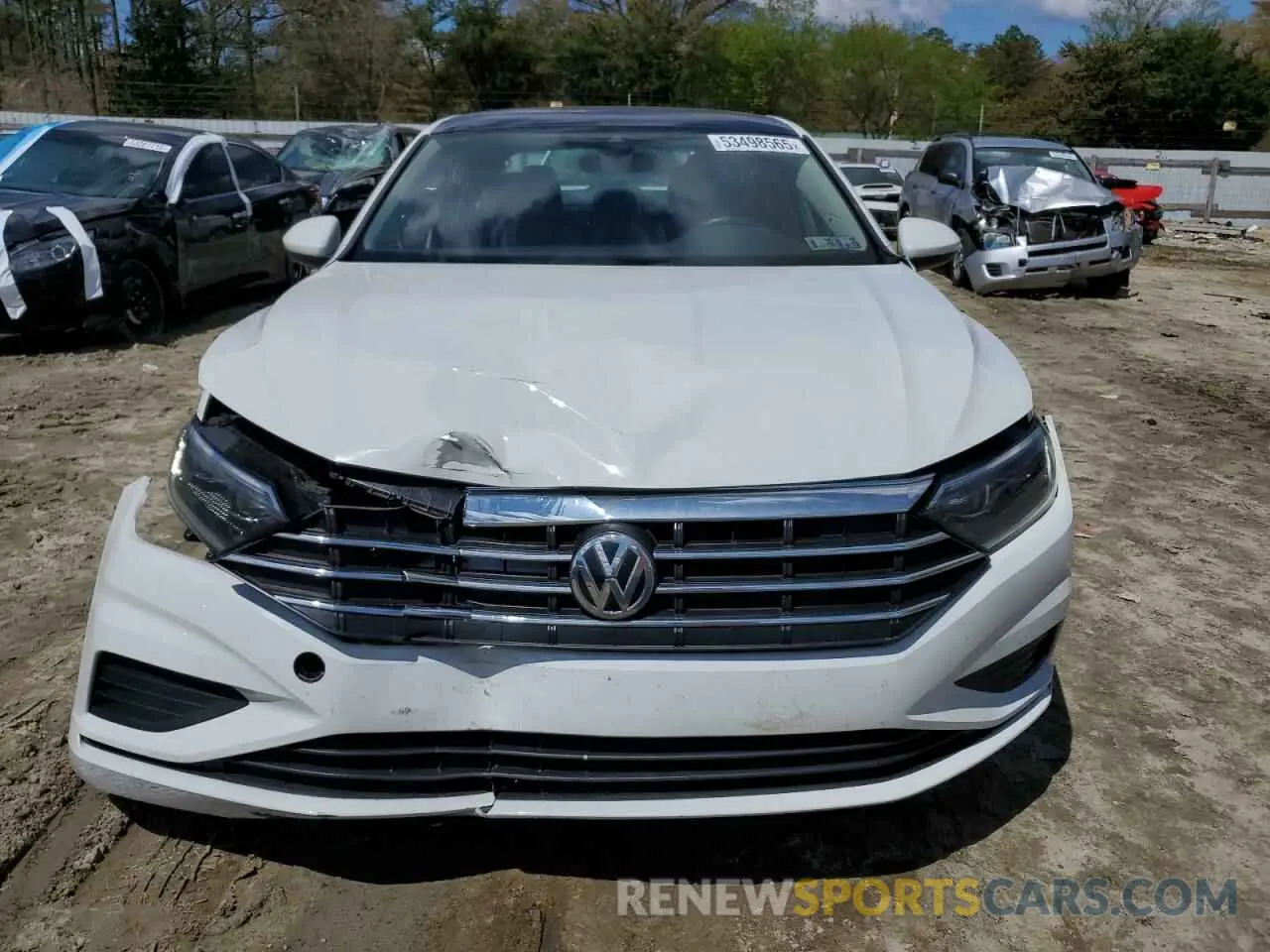 5 fotografías del automóvil dañado 3VWEB7BU6LM062235 VOLKSWAGEN JETTA 2020