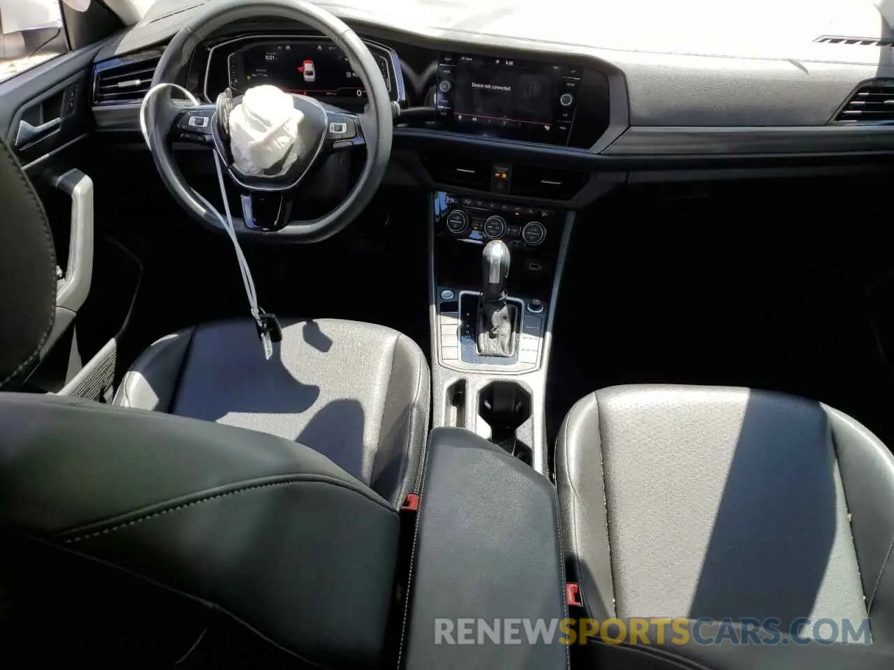 8 fotografías del automóvil dañado 3VWEB7BU6LM062235 VOLKSWAGEN JETTA 2020