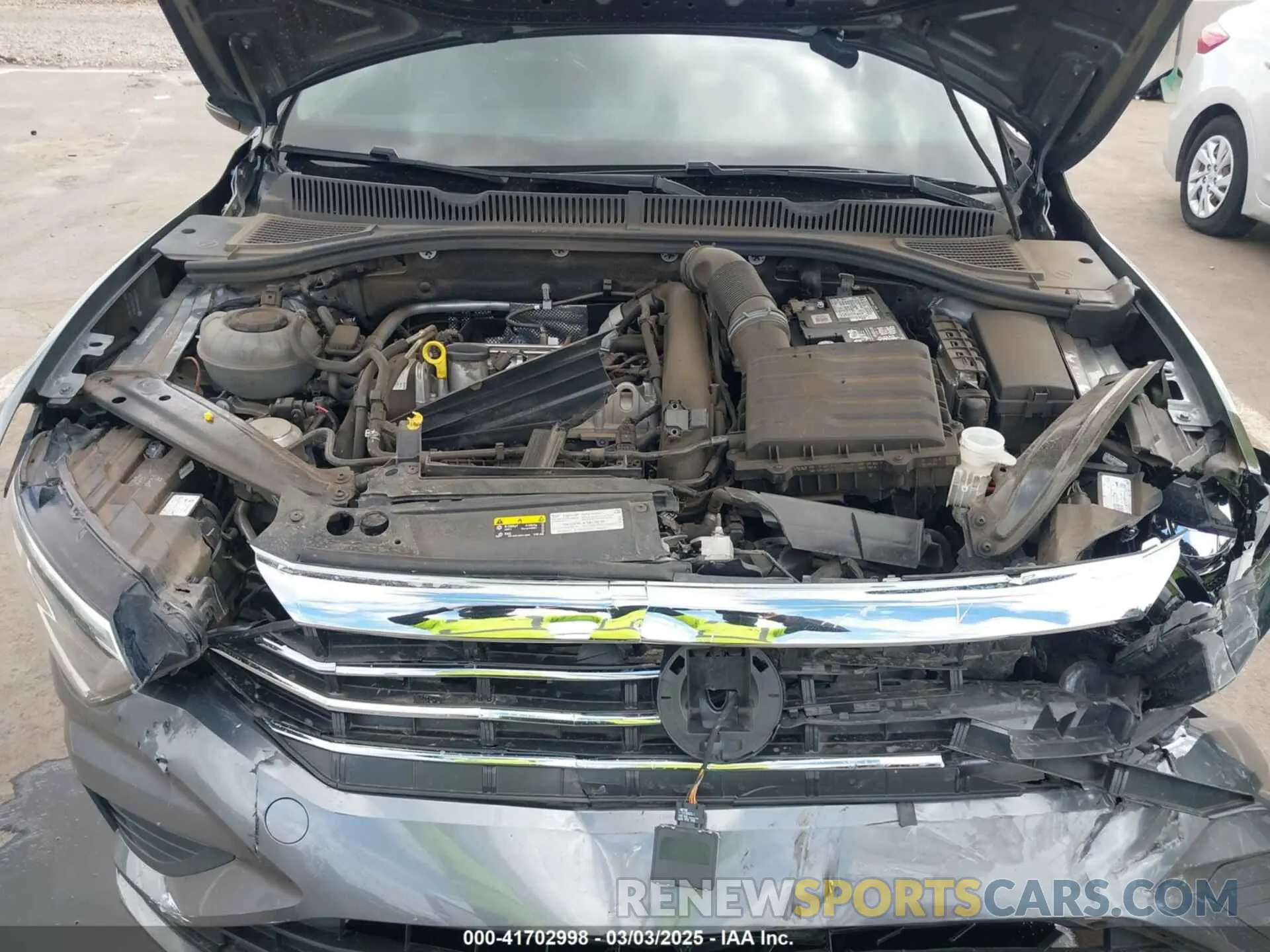 10 fotografías del automóvil dañado 3VWEB7BU8LM010315 VOLKSWAGEN JETTA 2020