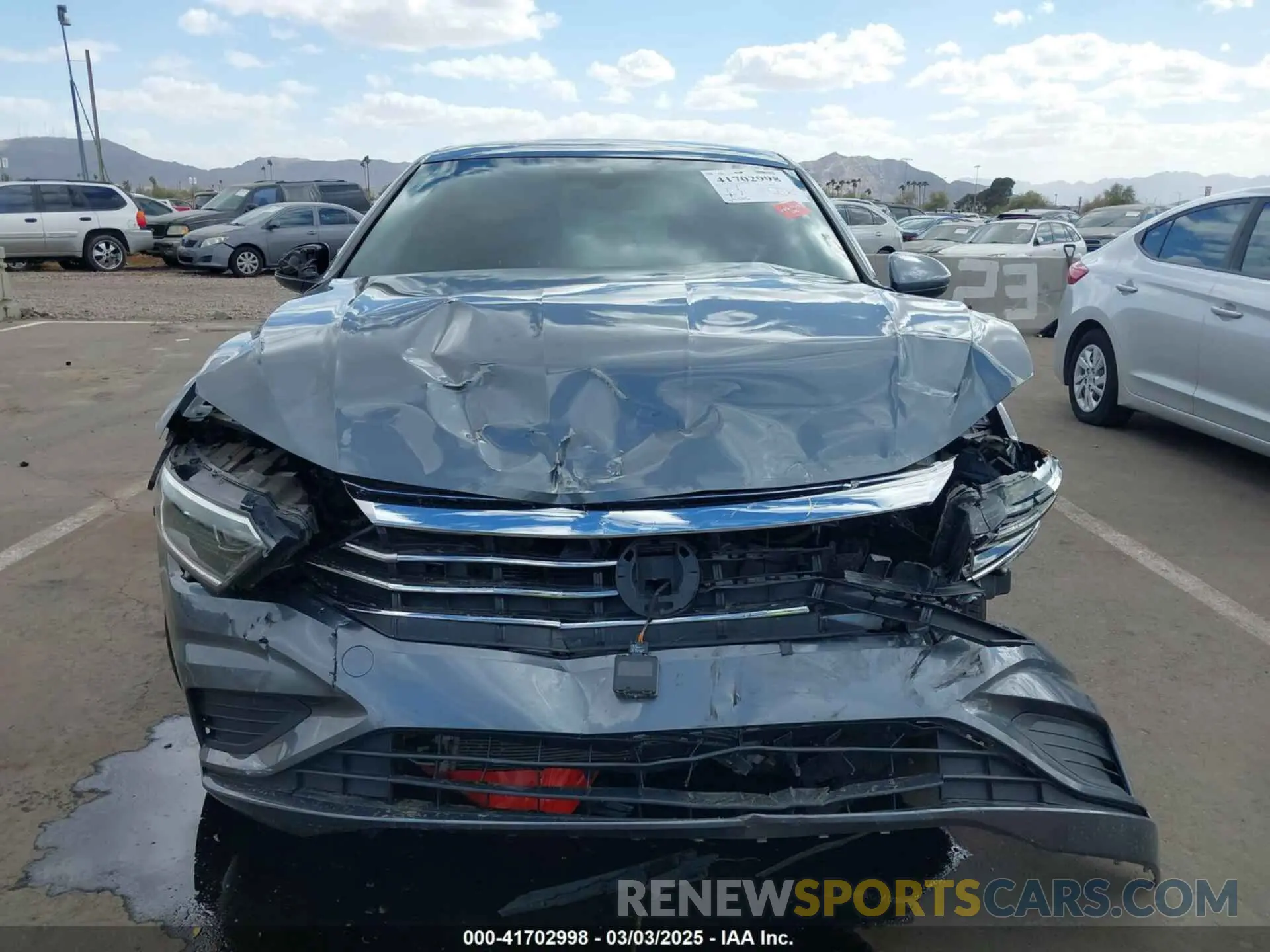 12 fotografías del automóvil dañado 3VWEB7BU8LM010315 VOLKSWAGEN JETTA 2020