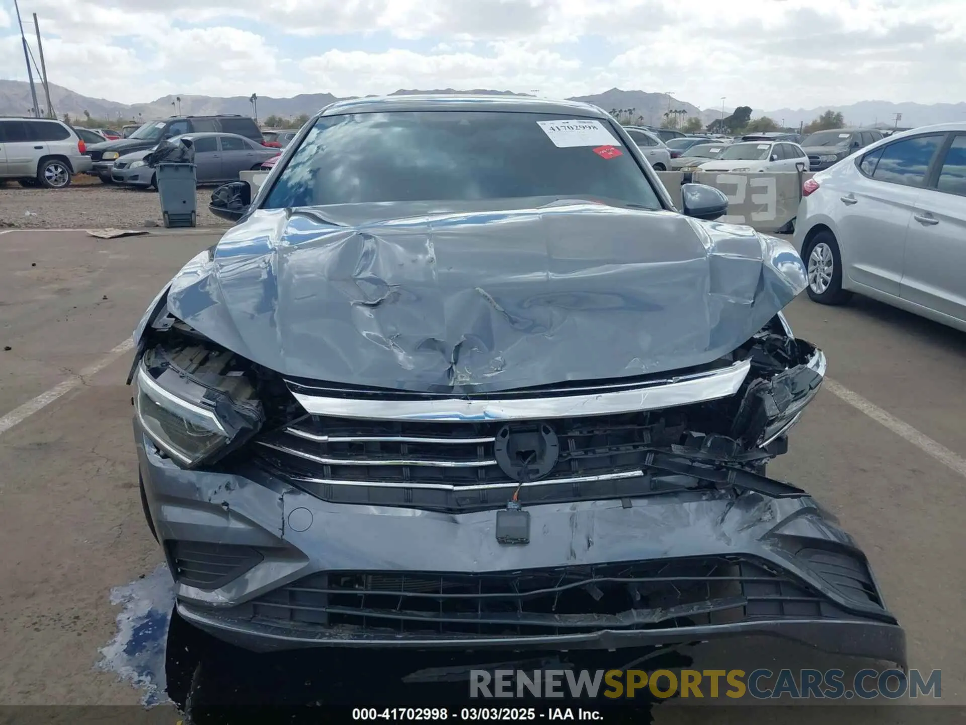 6 fotografías del automóvil dañado 3VWEB7BU8LM010315 VOLKSWAGEN JETTA 2020
