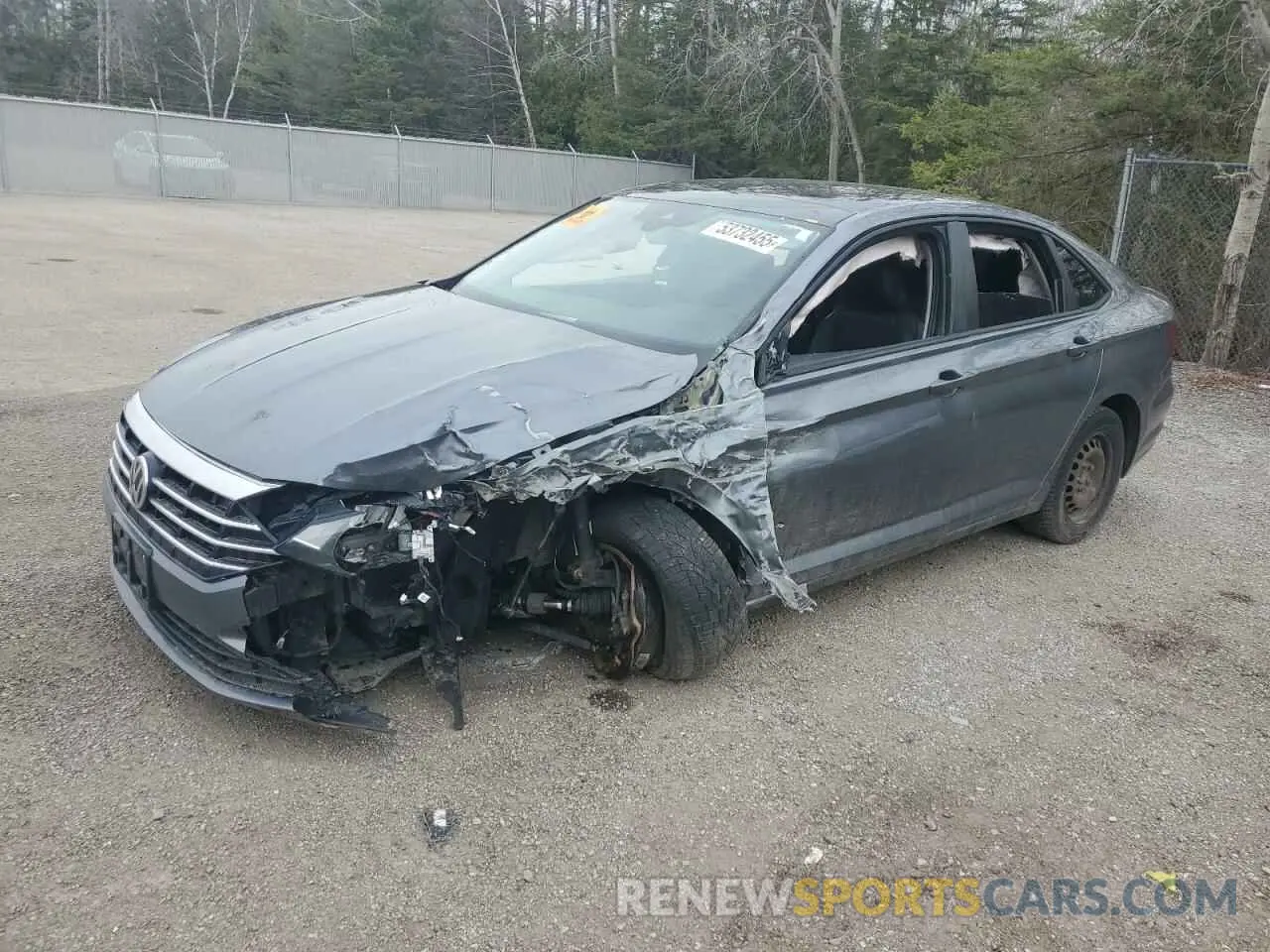 1 fotografías del automóvil dañado 3VWEB7BUXLM059645 VOLKSWAGEN JETTA 2020