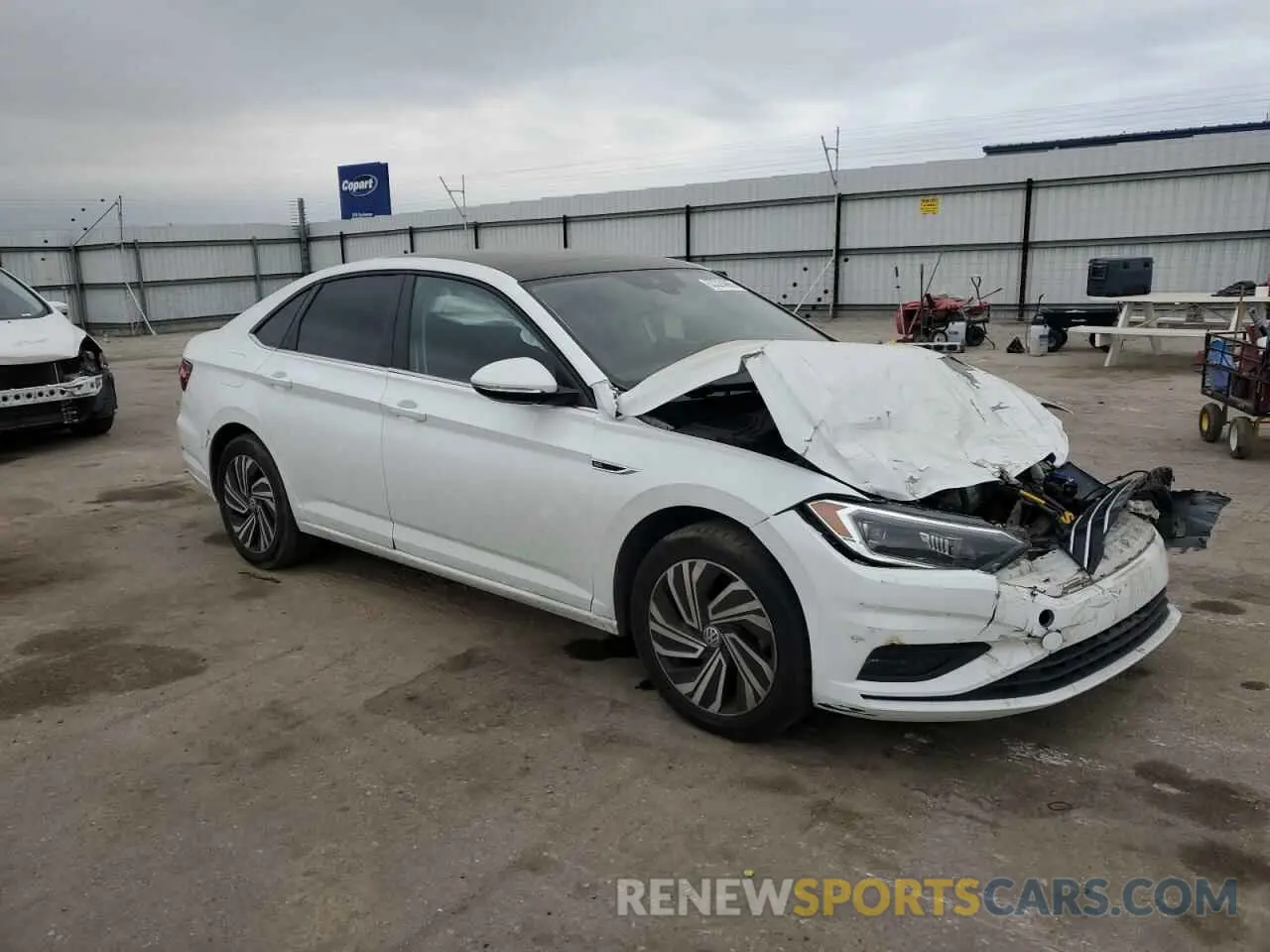 4 fotografías del automóvil dañado 3VWG57BU7LM080212 VOLKSWAGEN JETTA 2020
