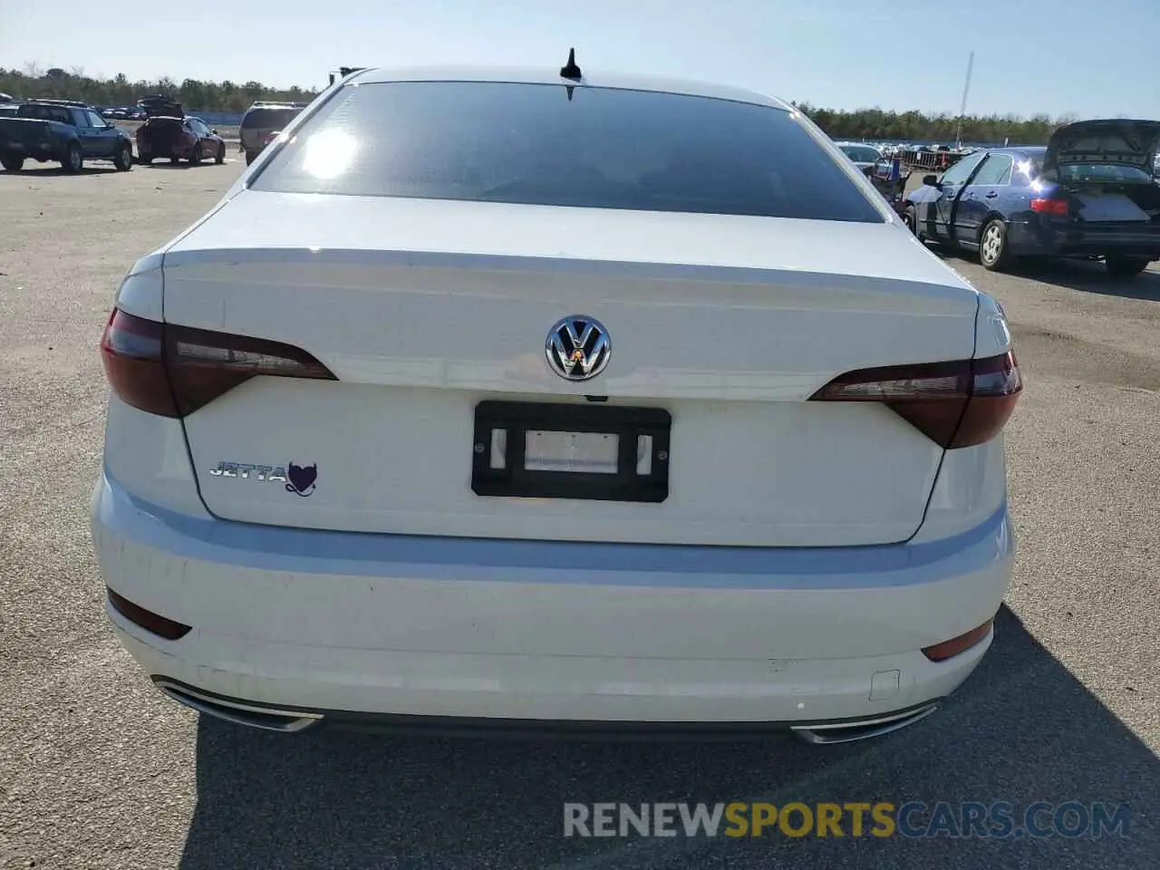 6 fotografías del automóvil dañado 3VWGB7BU0LM066306 VOLKSWAGEN JETTA 2020