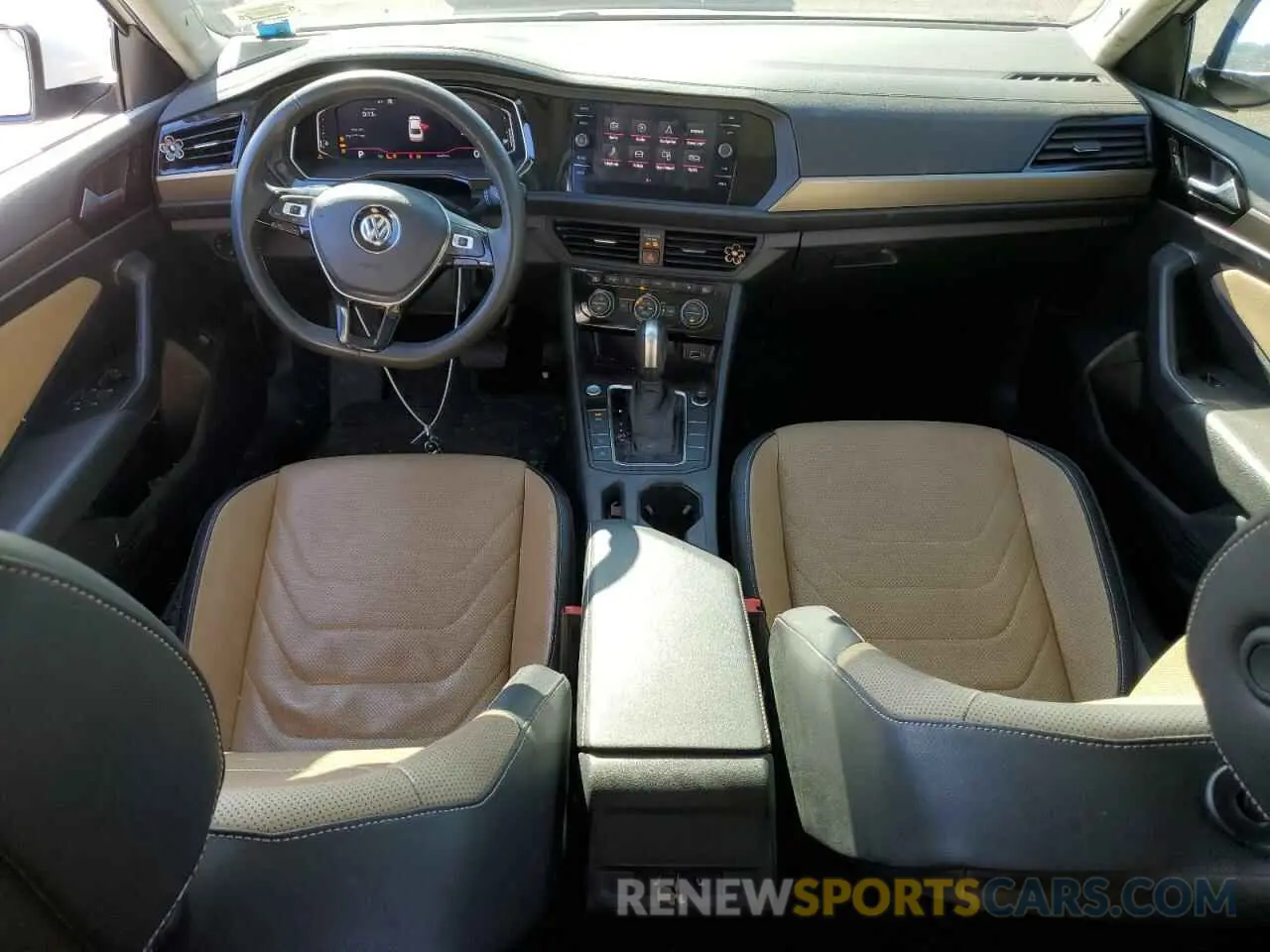 8 fotografías del automóvil dañado 3VWGB7BU0LM066306 VOLKSWAGEN JETTA 2020