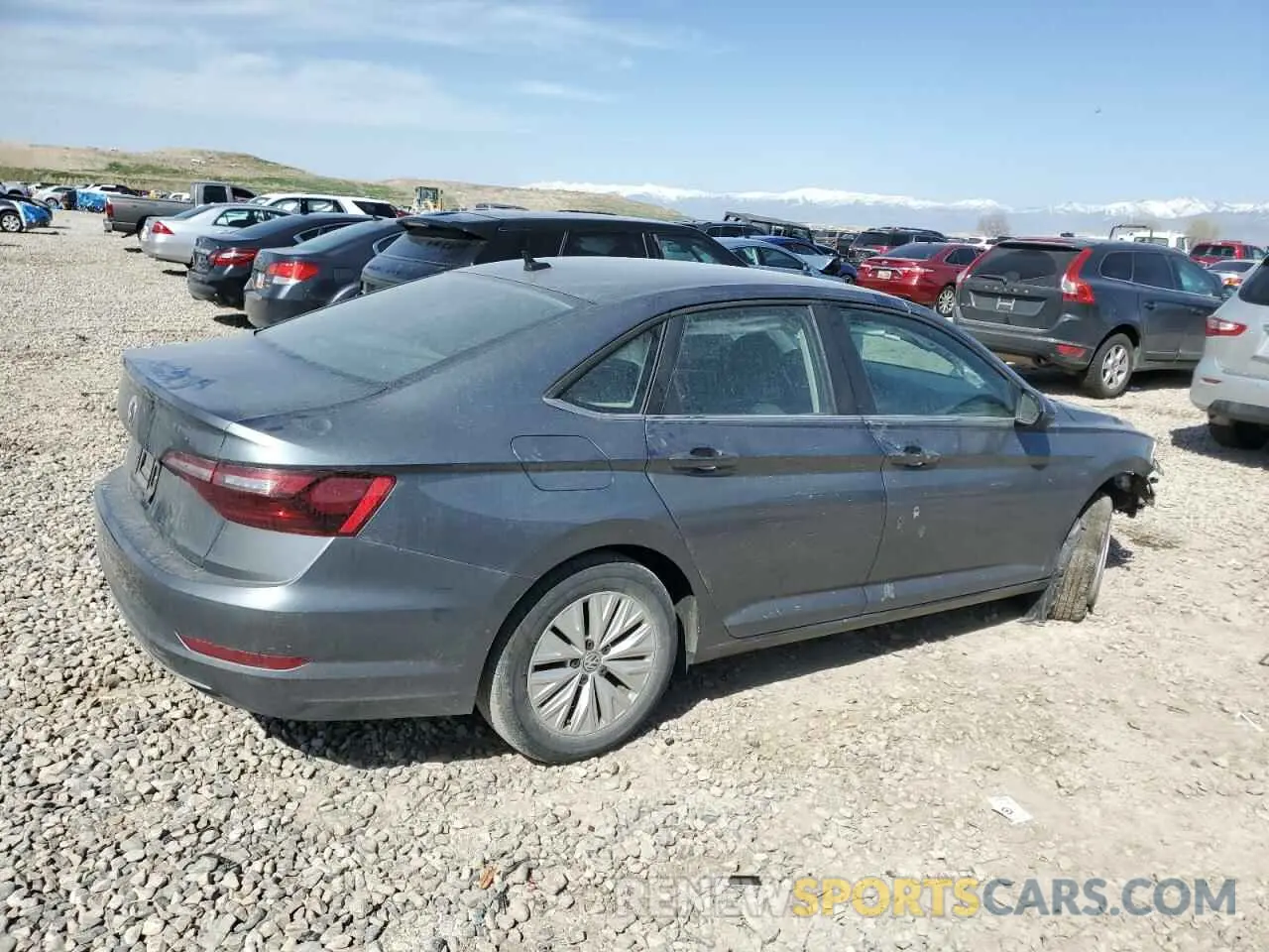 3 fotografías del automóvil dañado 3VWN57BU0LM068636 VOLKSWAGEN JETTA 2020