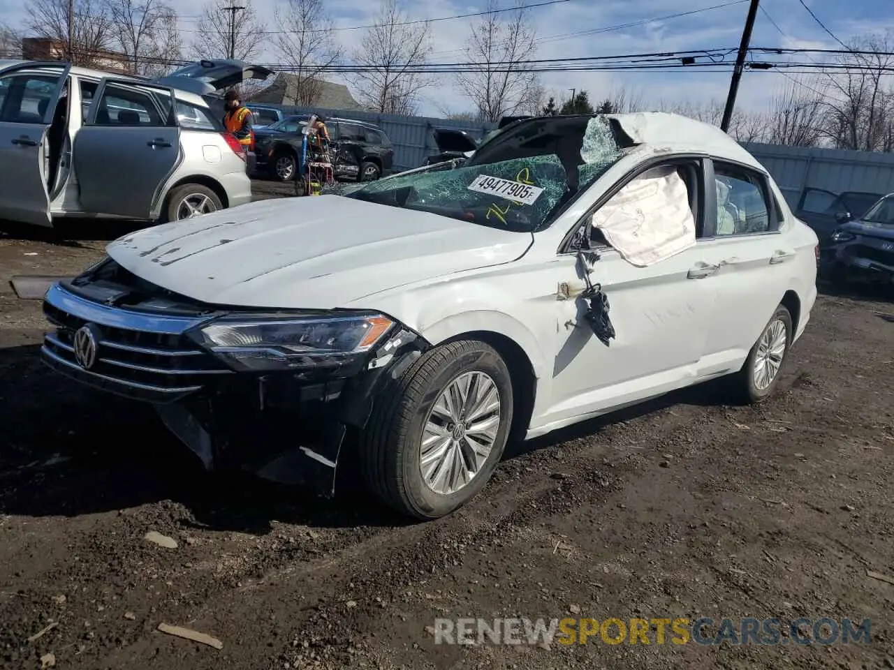 1 fotografías del automóvil dañado 3VWN57BU1LM050548 VOLKSWAGEN JETTA 2020