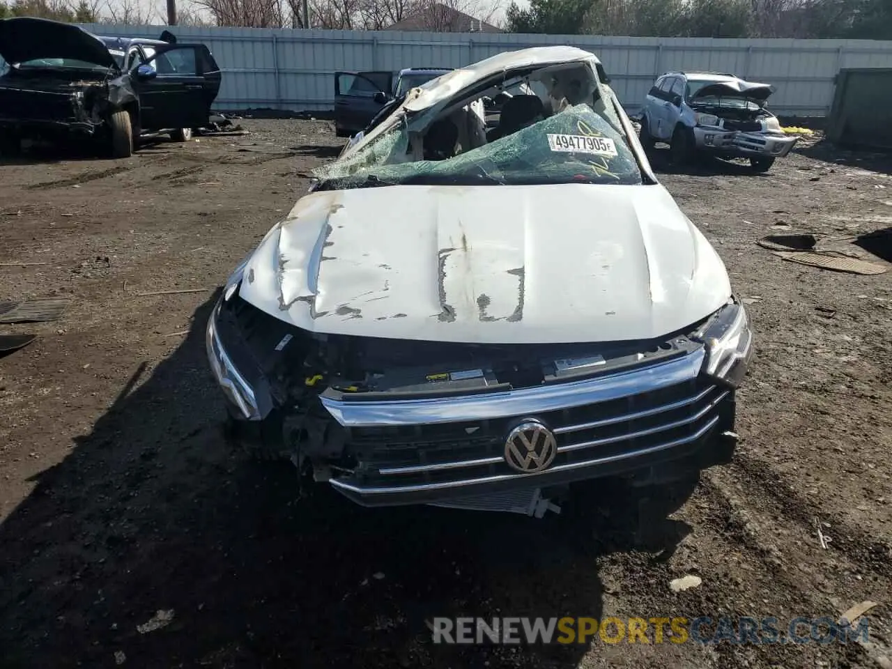 5 fotografías del automóvil dañado 3VWN57BU1LM050548 VOLKSWAGEN JETTA 2020