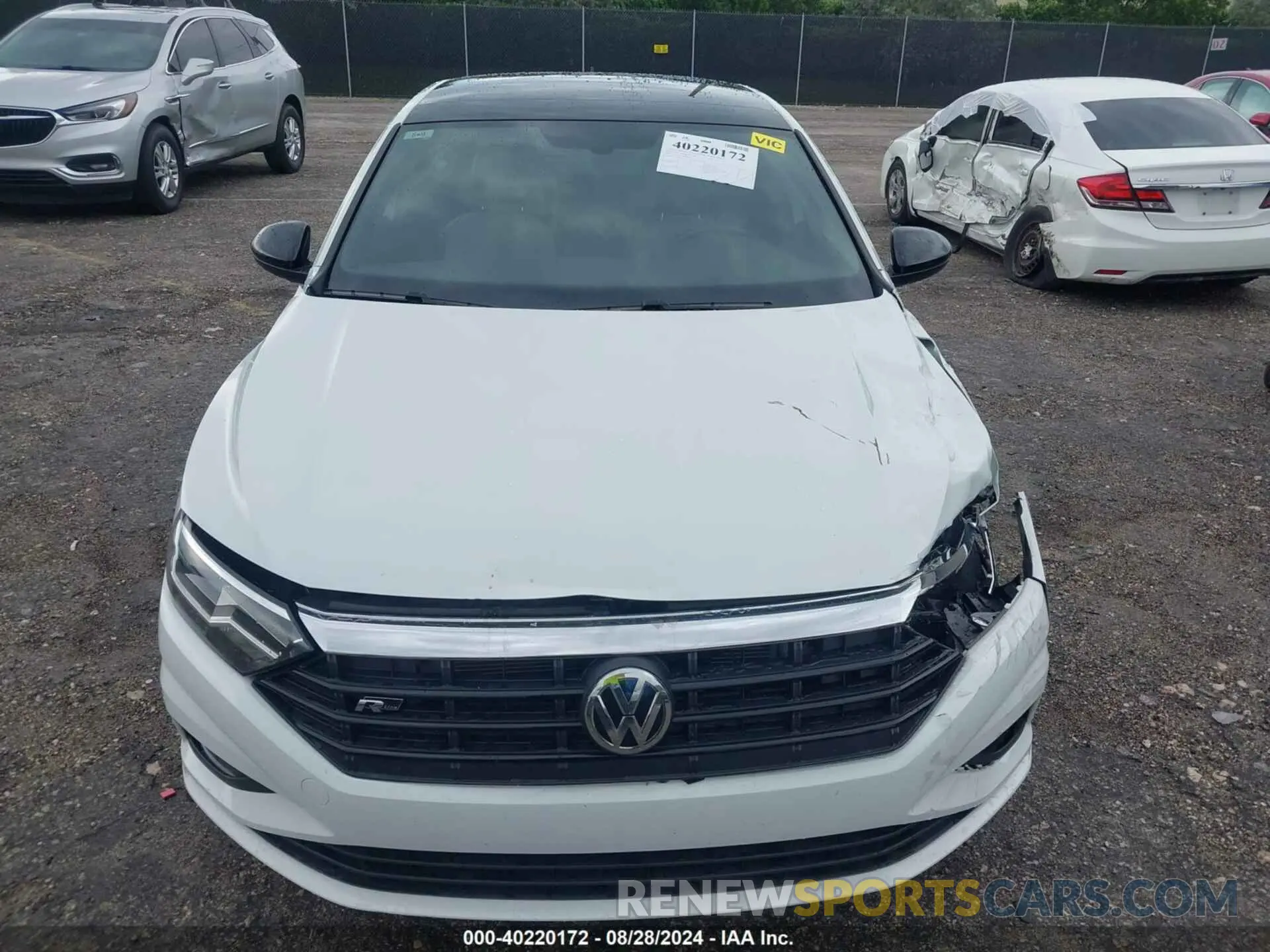 12 fotografías del automóvil dañado 3VWN57BU2LM082263 VOLKSWAGEN JETTA 2020