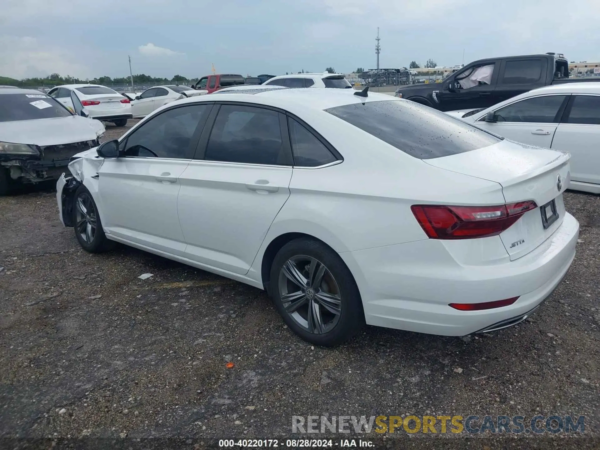 3 fotografías del automóvil dañado 3VWN57BU2LM082263 VOLKSWAGEN JETTA 2020