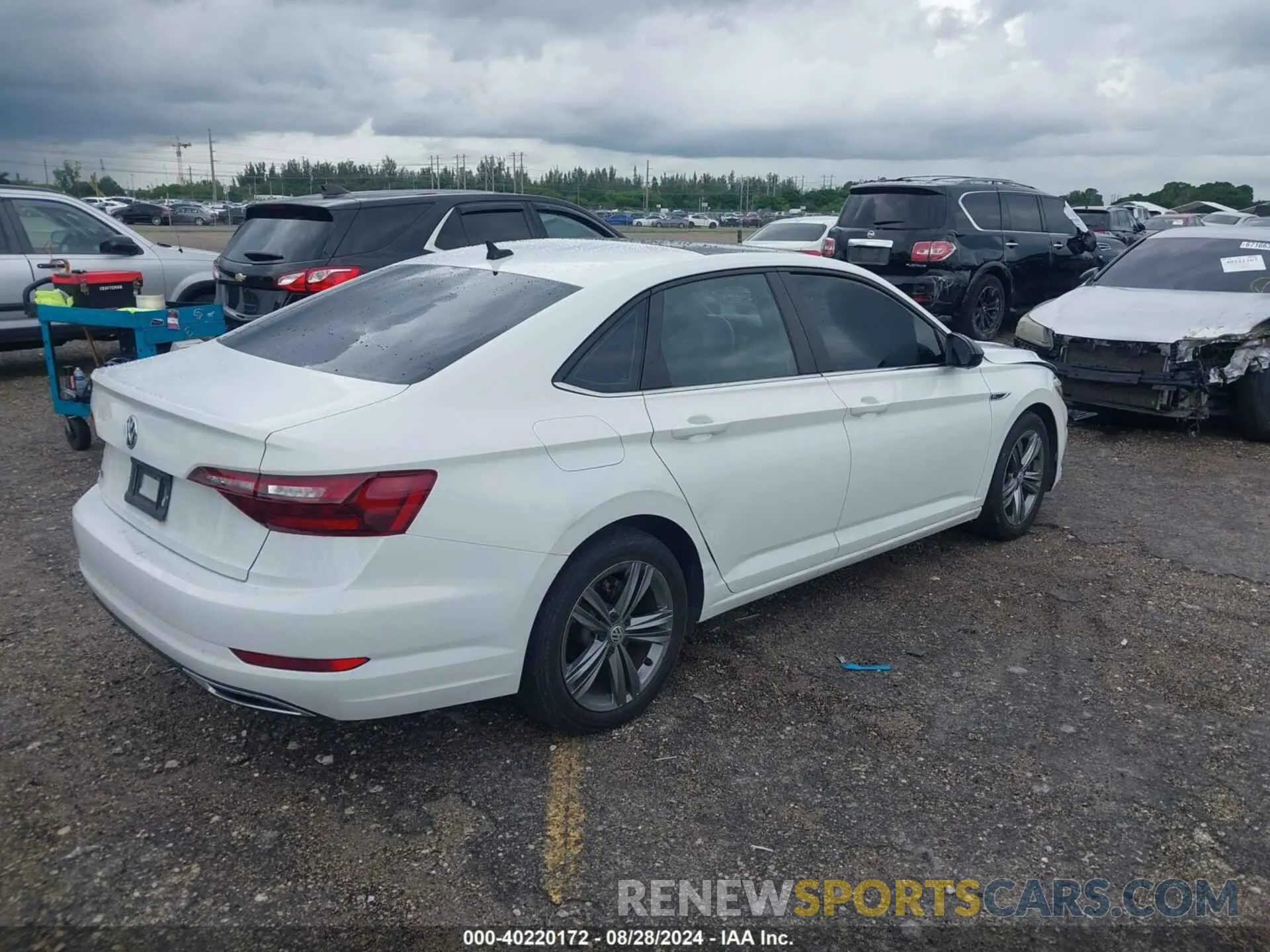 4 fotografías del automóvil dañado 3VWN57BU2LM082263 VOLKSWAGEN JETTA 2020