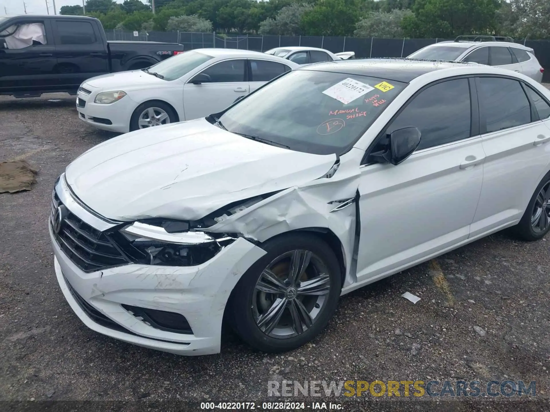 6 fotografías del automóvil dañado 3VWN57BU2LM082263 VOLKSWAGEN JETTA 2020