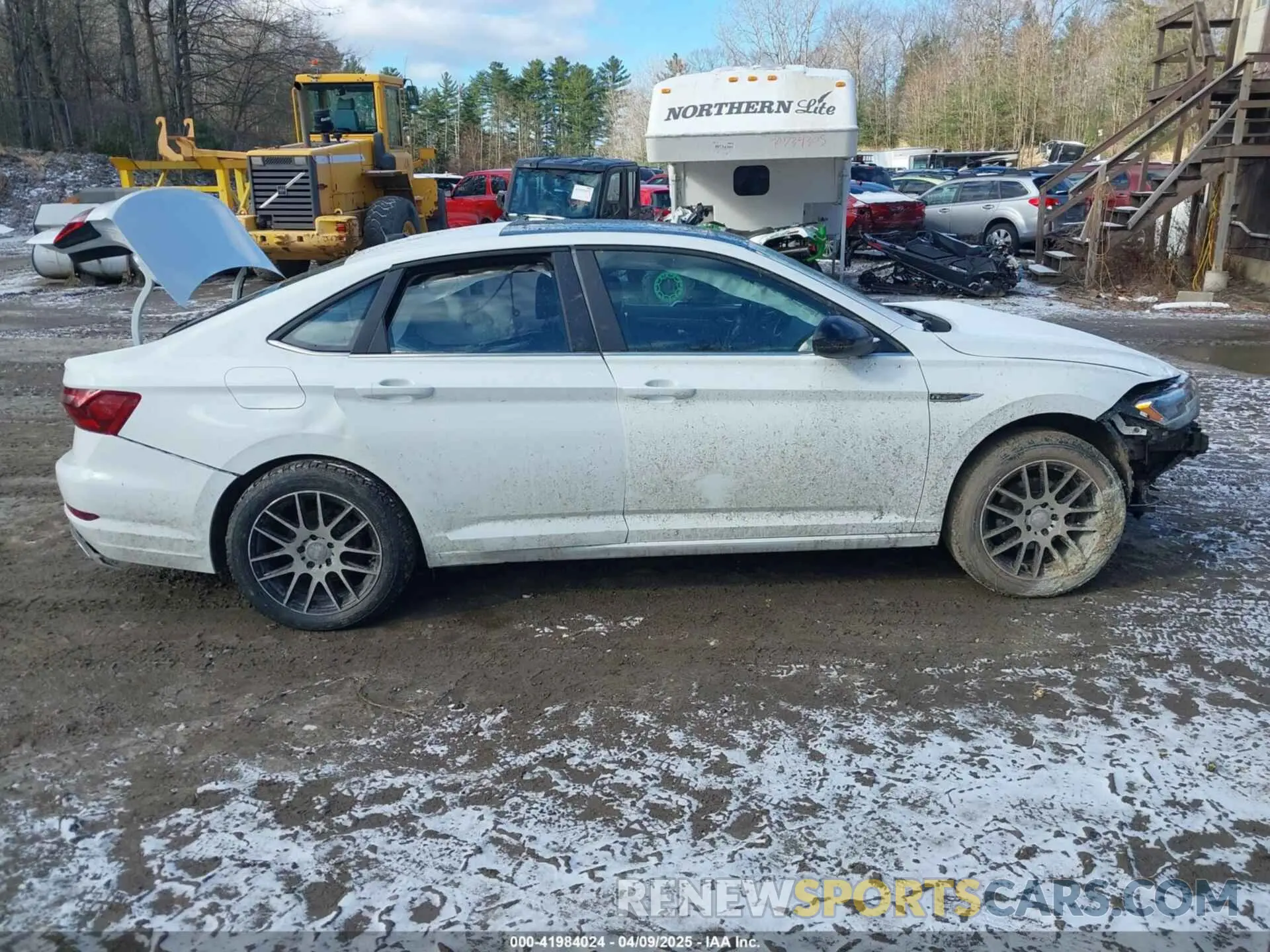 13 fotografías del automóvil dañado 3VWN57BU4LM035137 VOLKSWAGEN JETTA 2020
