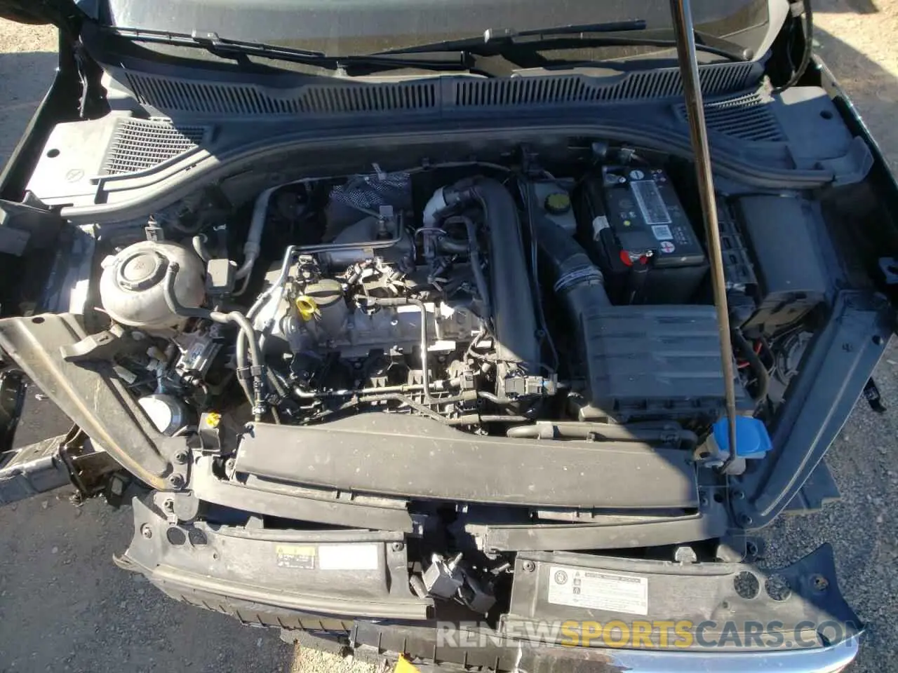11 fotografías del automóvil dañado 3VWN57BU5LM043604 VOLKSWAGEN JETTA 2020