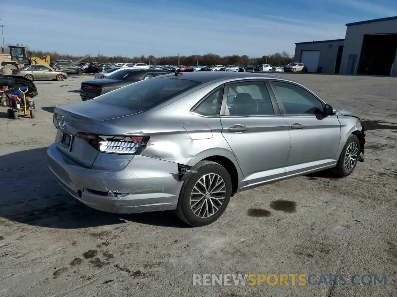 3 fotografías del automóvil dañado 3VWC57BU0MM004217 VOLKSWAGEN JETTA 2021