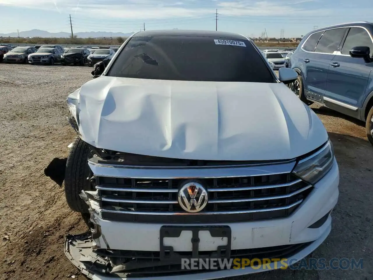 5 fotografías del automóvil dañado 3VWC57BU0MM008462 VOLKSWAGEN JETTA 2021