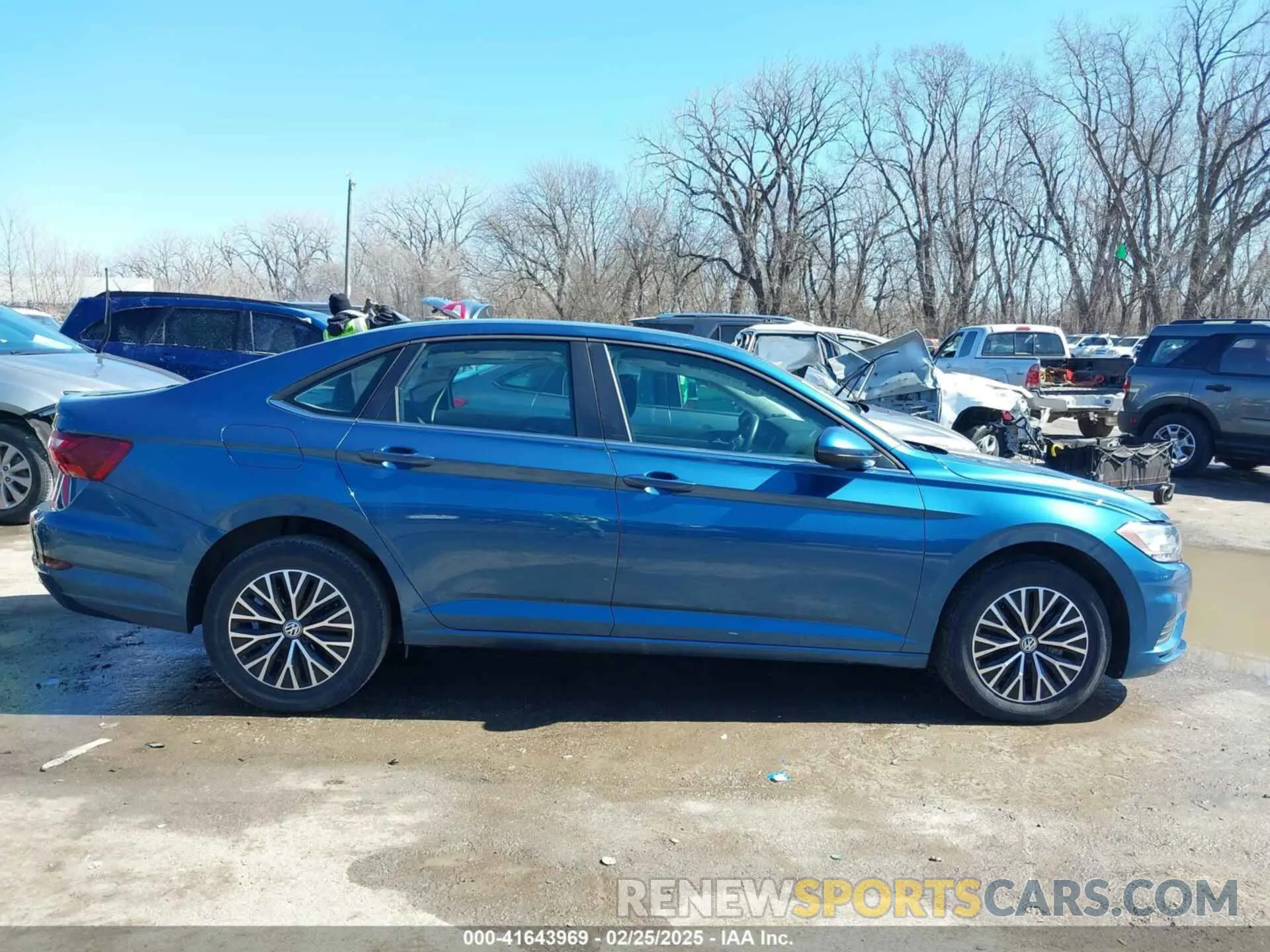 13 fotografías del automóvil dañado 3VWC57BU0MM009093 VOLKSWAGEN JETTA 2021