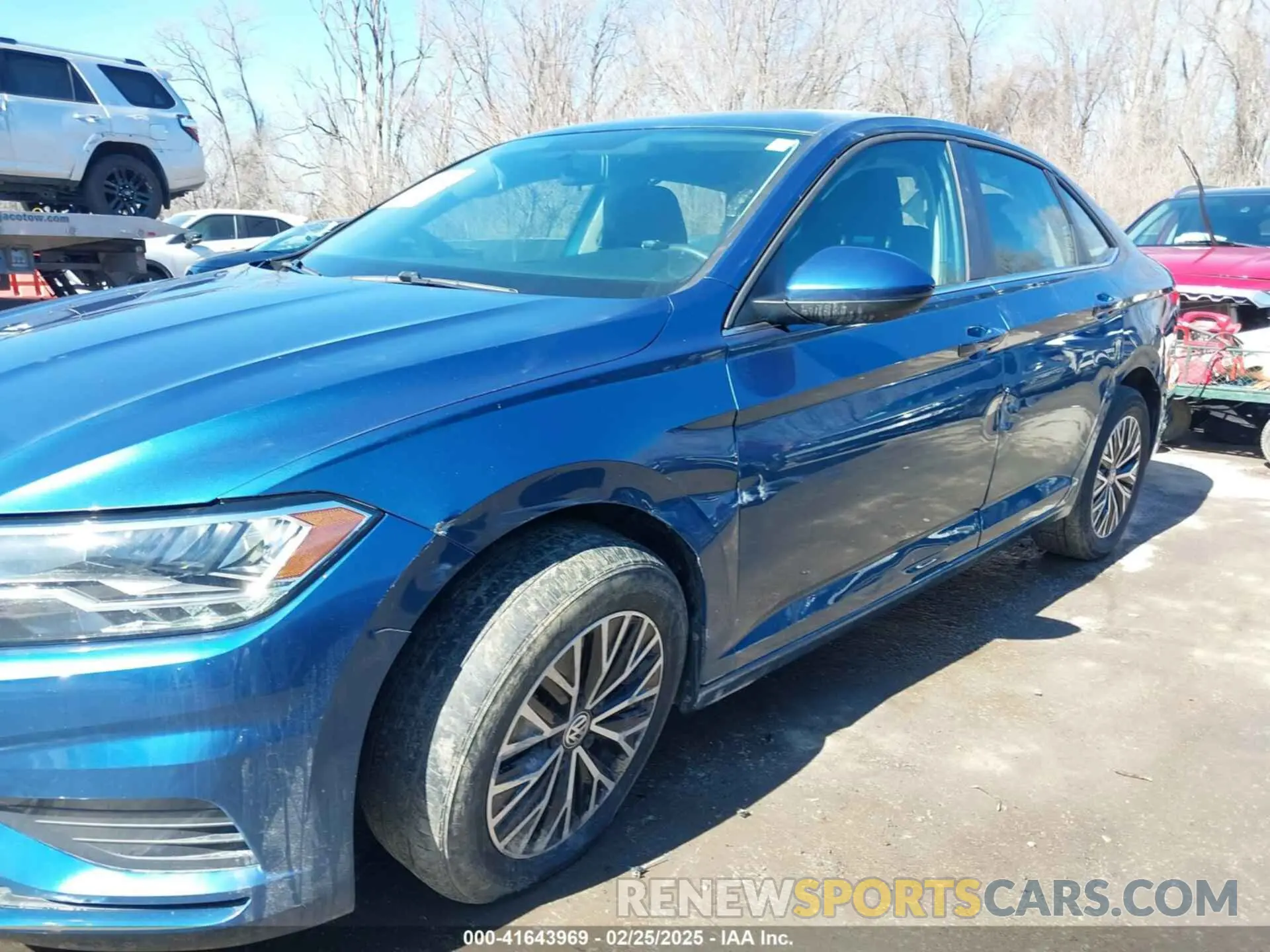 6 fotografías del automóvil dañado 3VWC57BU0MM009093 VOLKSWAGEN JETTA 2021