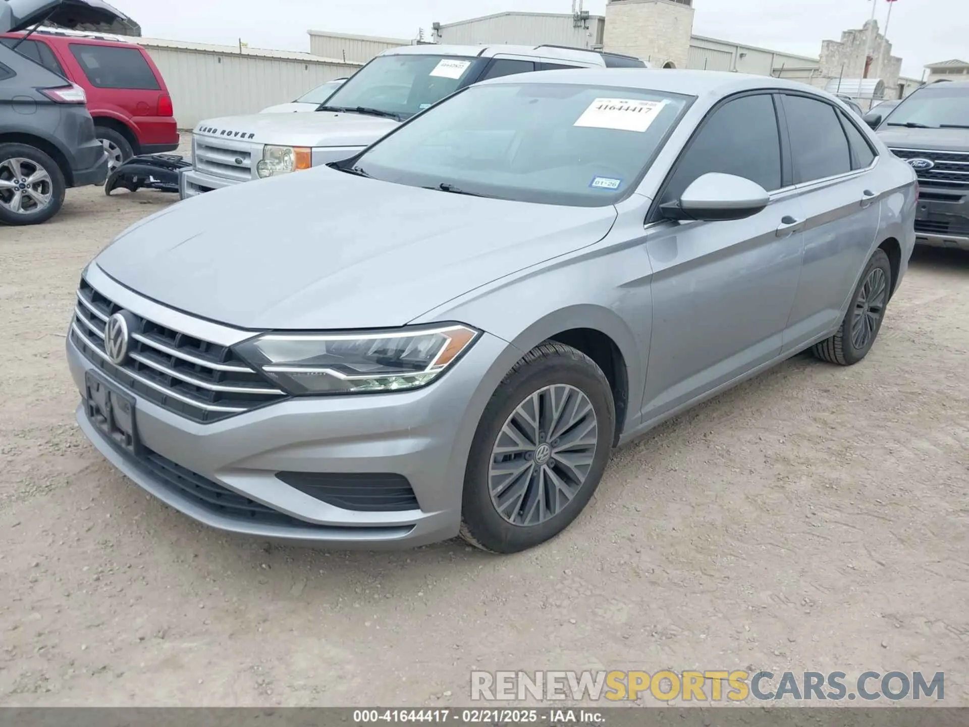 2 fotografías del automóvil dañado 3VWC57BU0MM018103 VOLKSWAGEN JETTA 2021