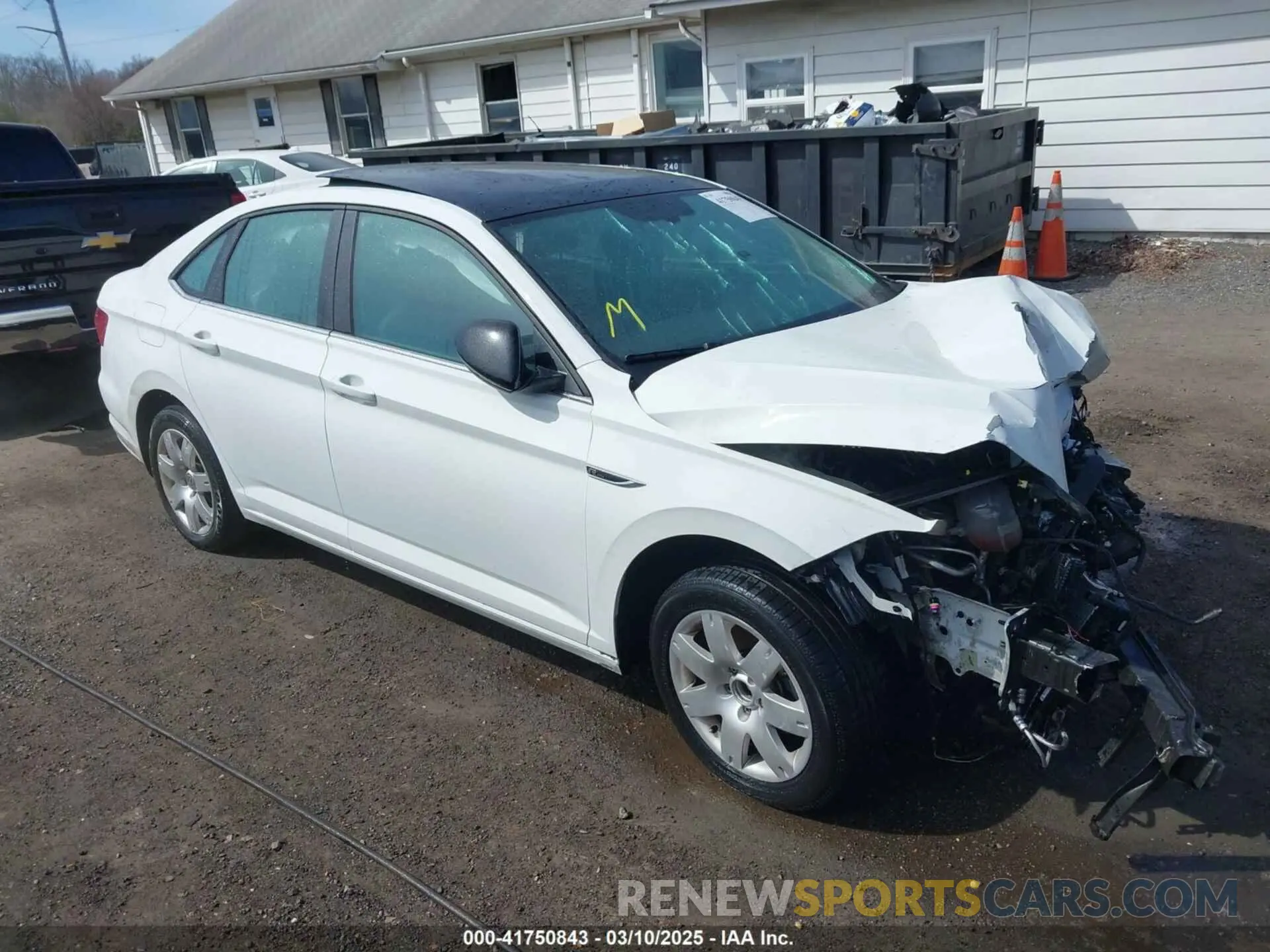 1 fotografías del automóvil dañado 3VWC57BU0MM047861 VOLKSWAGEN JETTA 2021