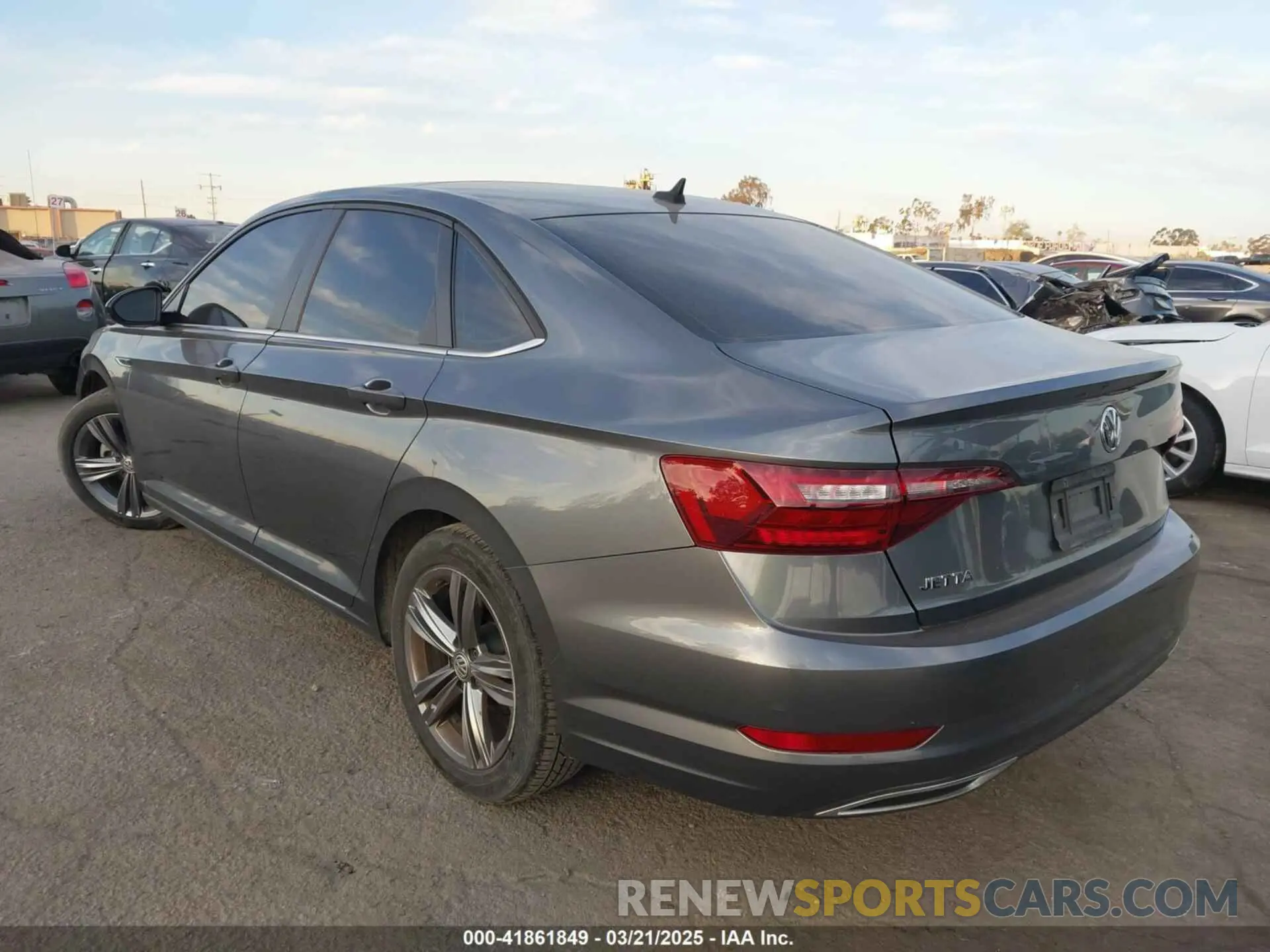 3 fotografías del automóvil dañado 3VWC57BU0MM048895 VOLKSWAGEN JETTA 2021