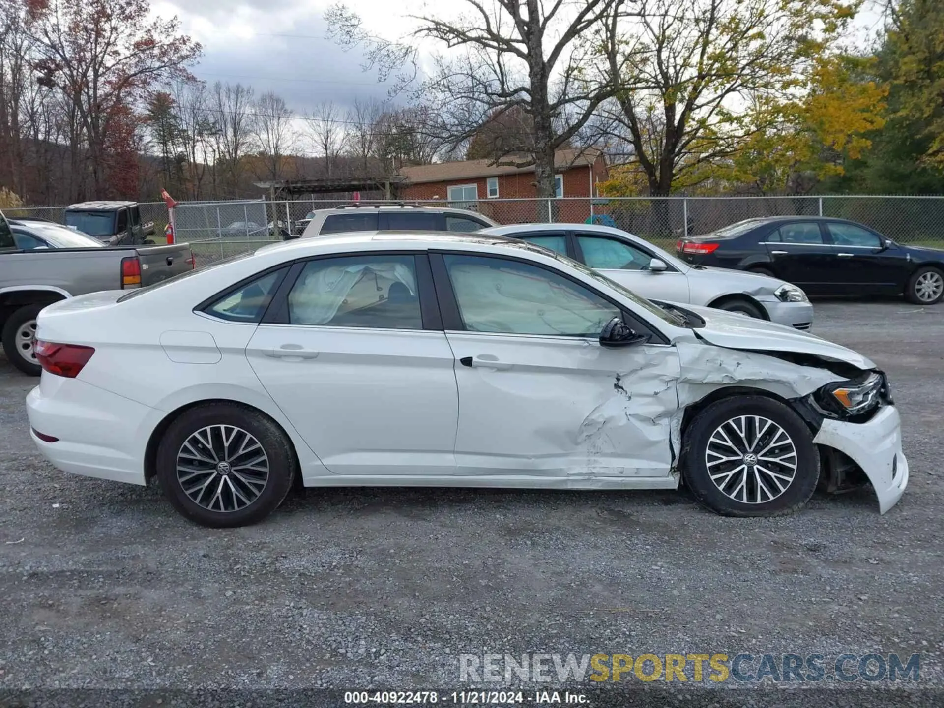 14 fotografías del automóvil dañado 3VWC57BU0MM066913 VOLKSWAGEN JETTA 2021
