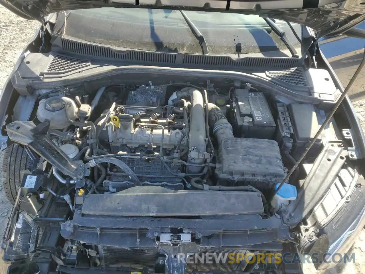 11 fotografías del automóvil dañado 3VWC57BU0MM071464 VOLKSWAGEN JETTA 2021
