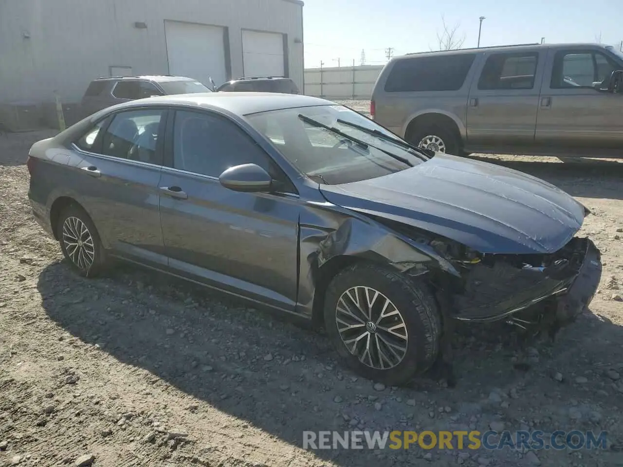 4 fotografías del automóvil dañado 3VWC57BU0MM071464 VOLKSWAGEN JETTA 2021
