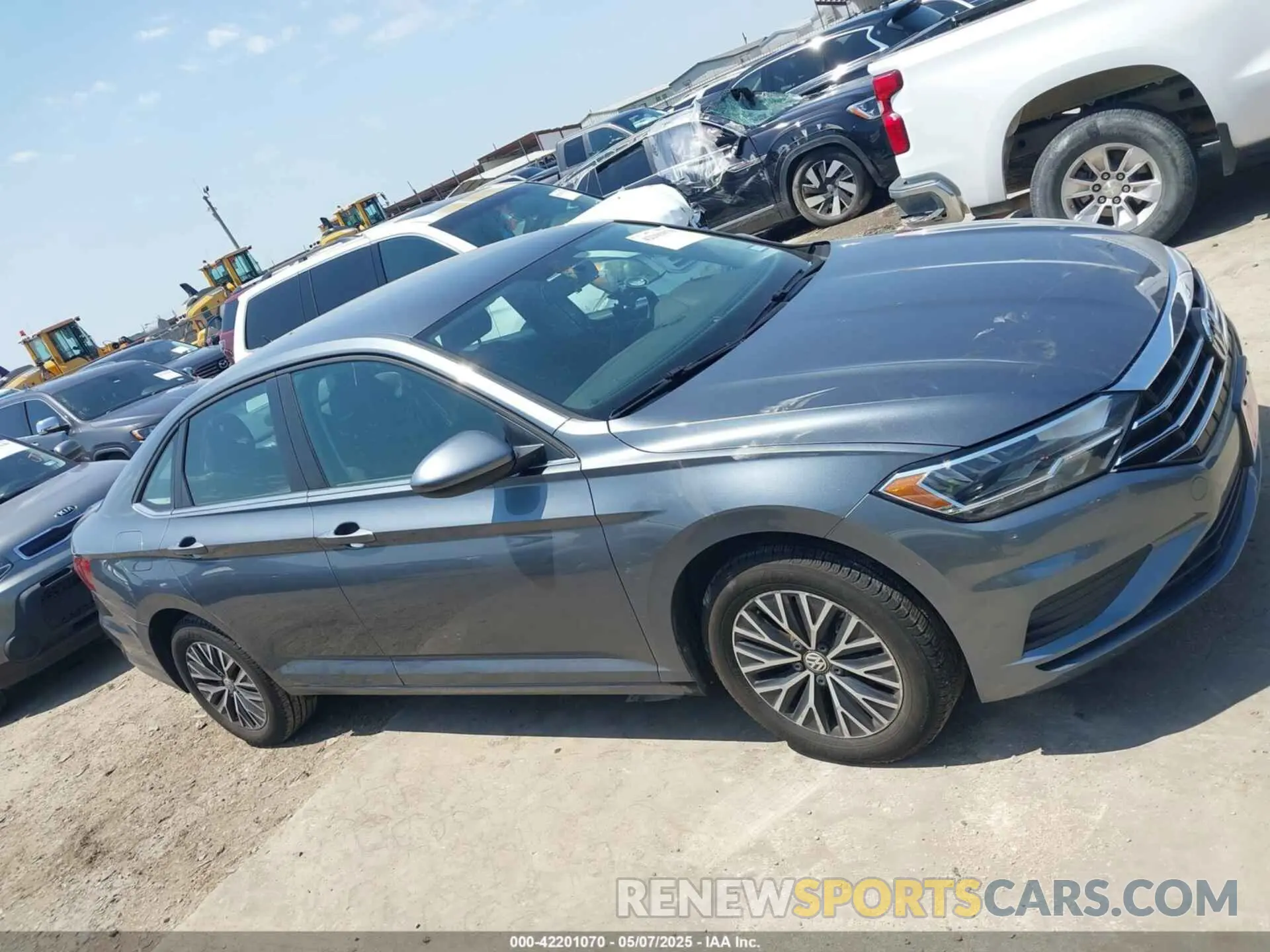 12 fotografías del automóvil dañado 3VWC57BU0MM098146 VOLKSWAGEN JETTA 2021