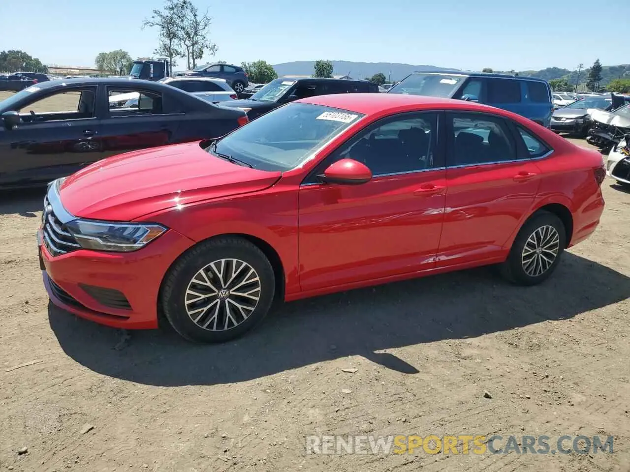 1 fotografías del automóvil dañado 3VWC57BU1MM002850 VOLKSWAGEN JETTA 2021