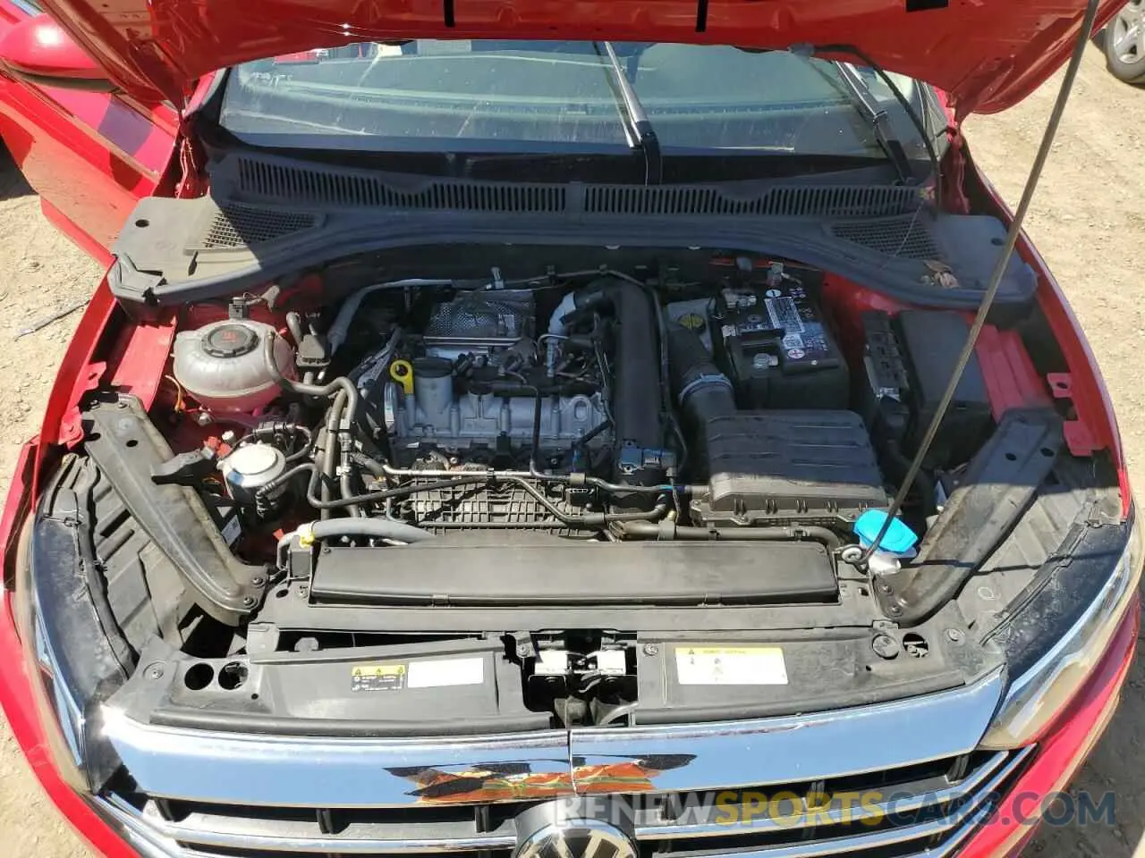 11 fotografías del automóvil dañado 3VWC57BU1MM002850 VOLKSWAGEN JETTA 2021