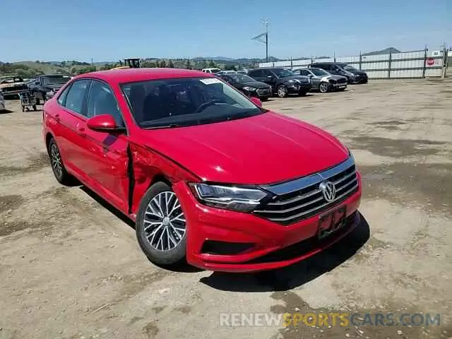 13 fotografías del automóvil dañado 3VWC57BU1MM002850 VOLKSWAGEN JETTA 2021