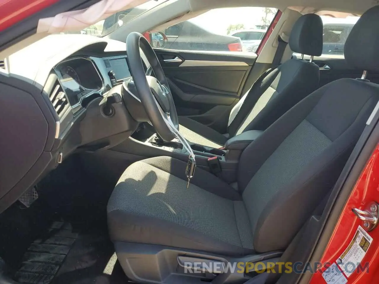 7 fotografías del automóvil dañado 3VWC57BU1MM002850 VOLKSWAGEN JETTA 2021