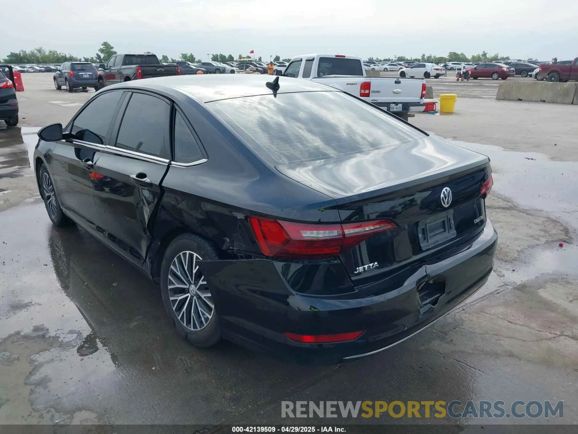 3 fotografías del automóvil dañado 3VWC57BU1MM006316 VOLKSWAGEN JETTA 2021