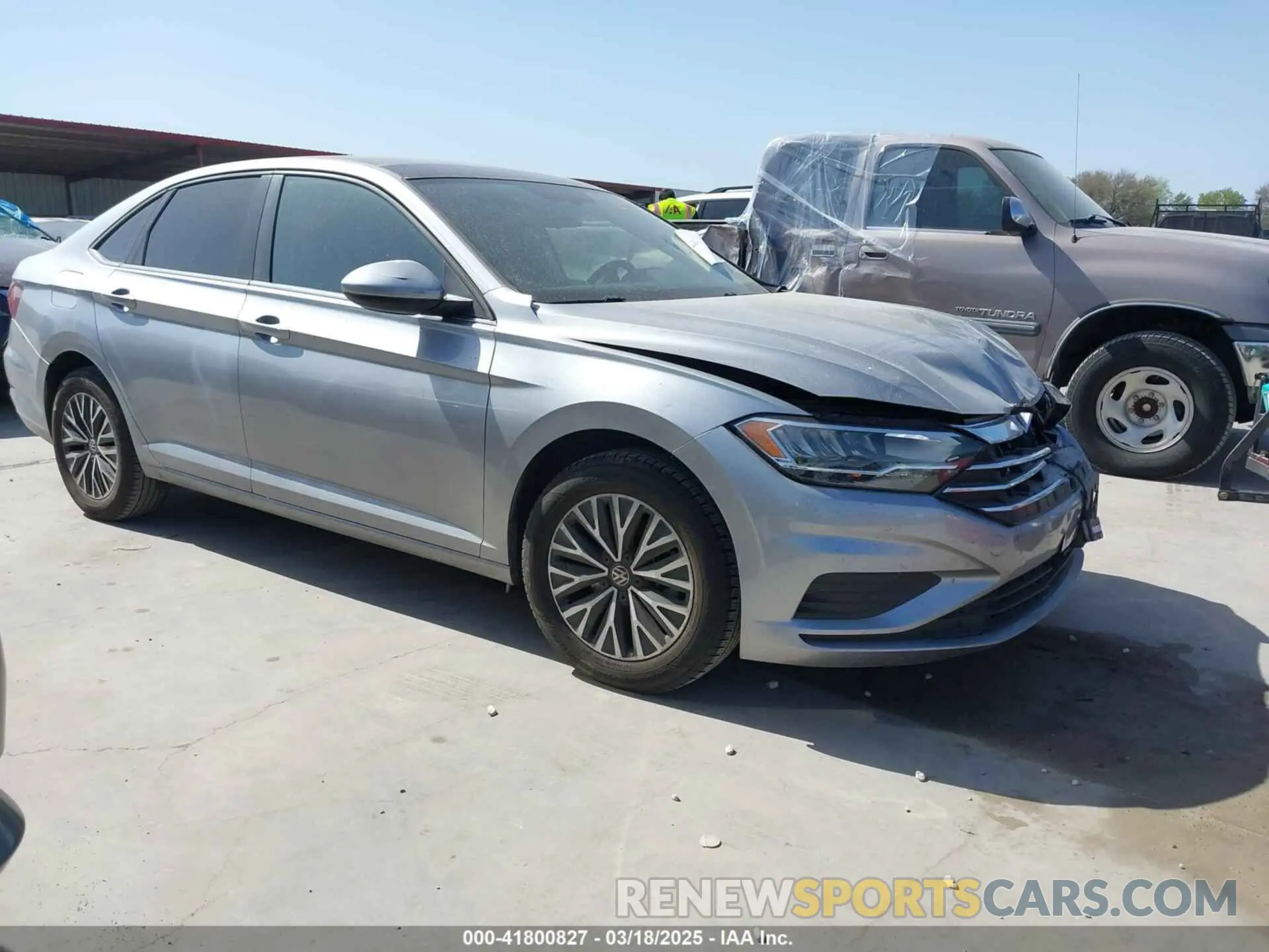 1 fotografías del automóvil dañado 3VWC57BU1MM007854 VOLKSWAGEN JETTA 2021