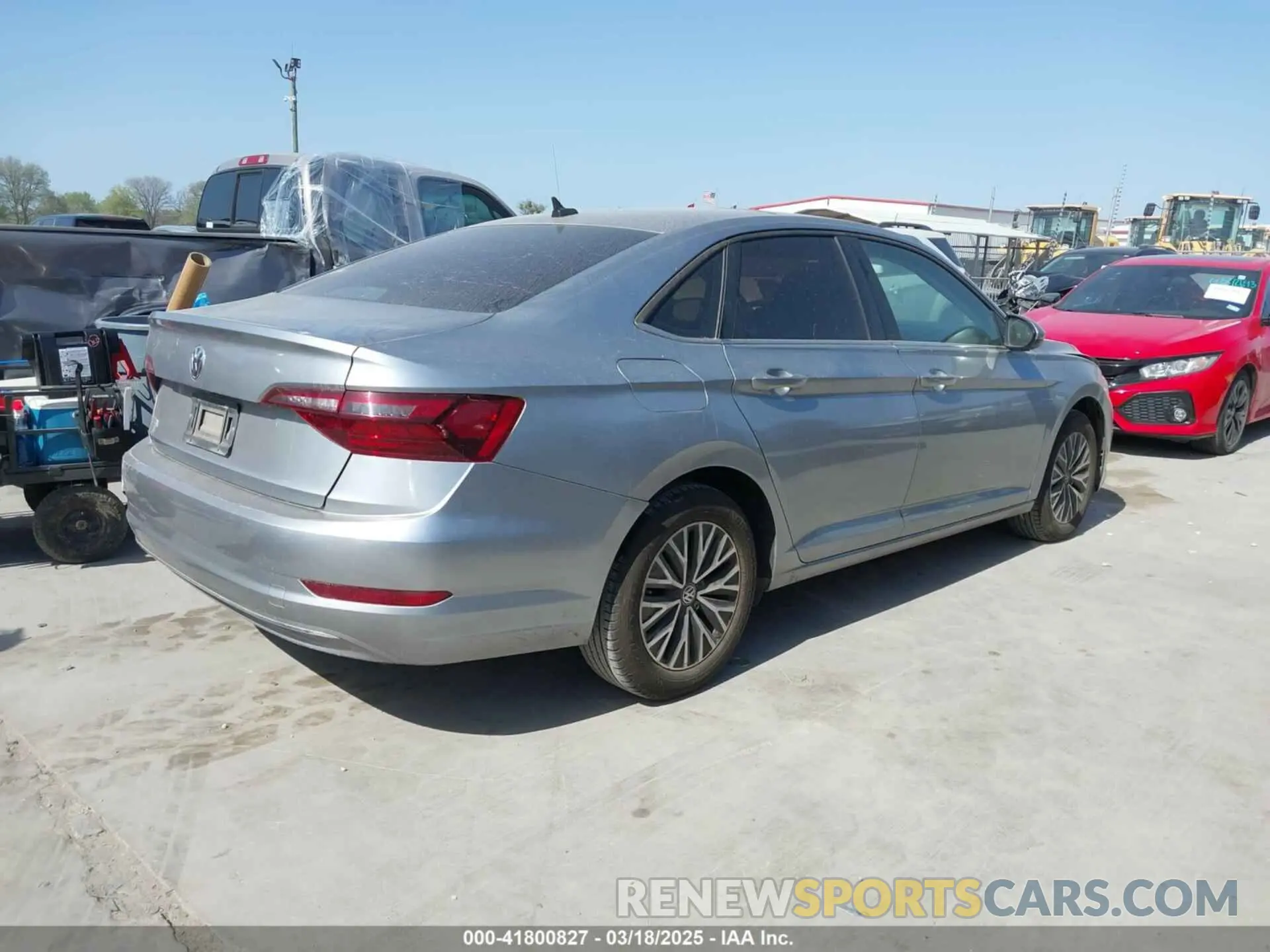 4 fotografías del automóvil dañado 3VWC57BU1MM007854 VOLKSWAGEN JETTA 2021