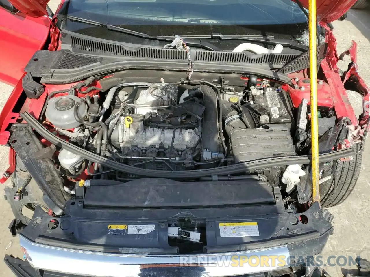11 fotografías del automóvil dañado 3VWC57BU1MM017462 VOLKSWAGEN JETTA 2021