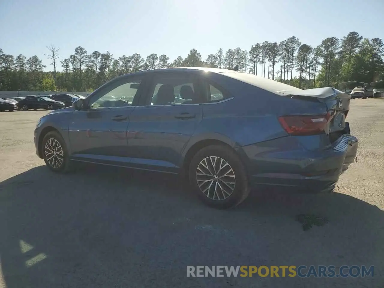 2 fotografías del automóvil dañado 3VWC57BU1MM027666 VOLKSWAGEN JETTA 2021