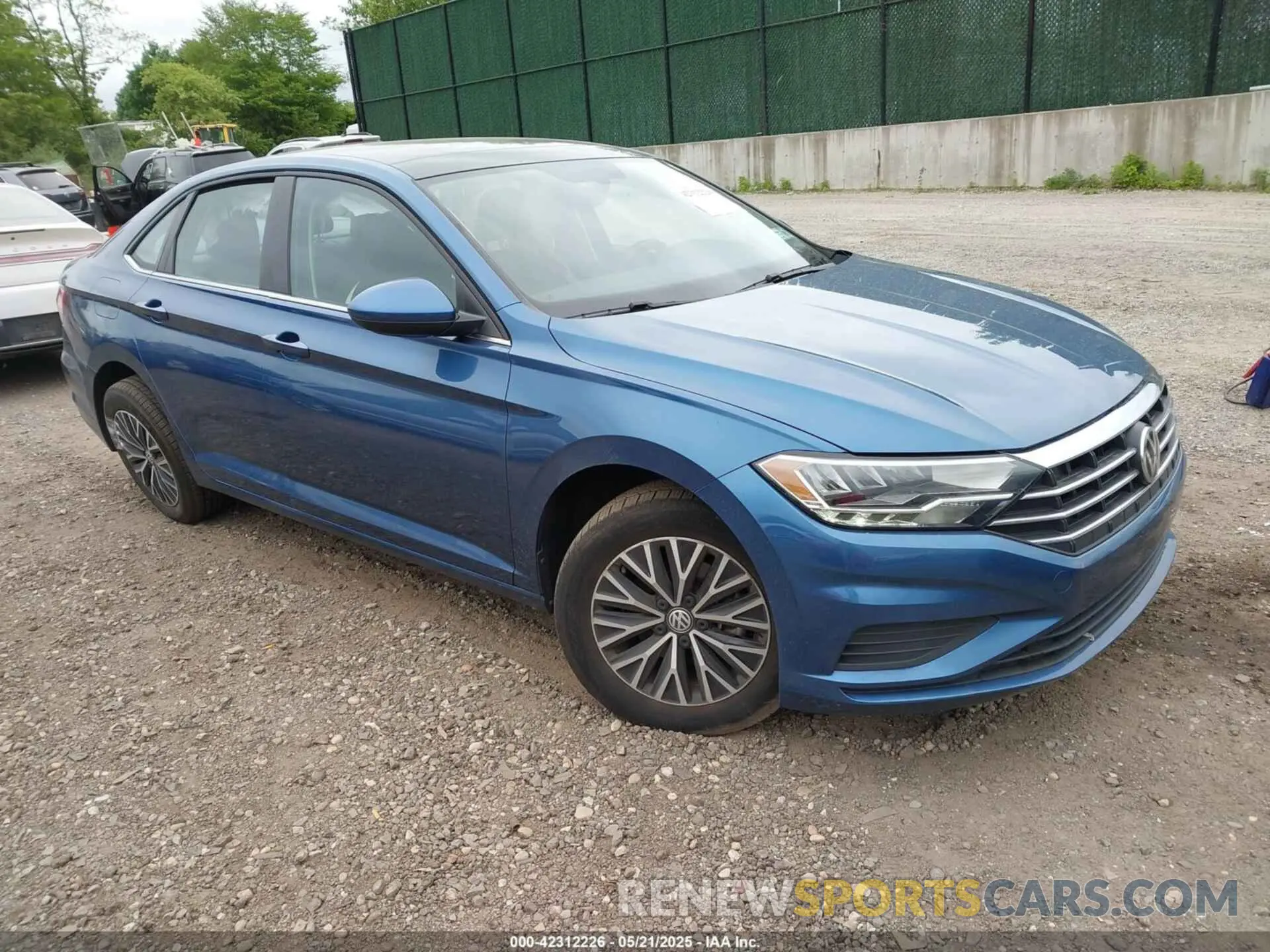 1 fotografías del automóvil dañado 3VWC57BU1MM070677 VOLKSWAGEN JETTA 2021