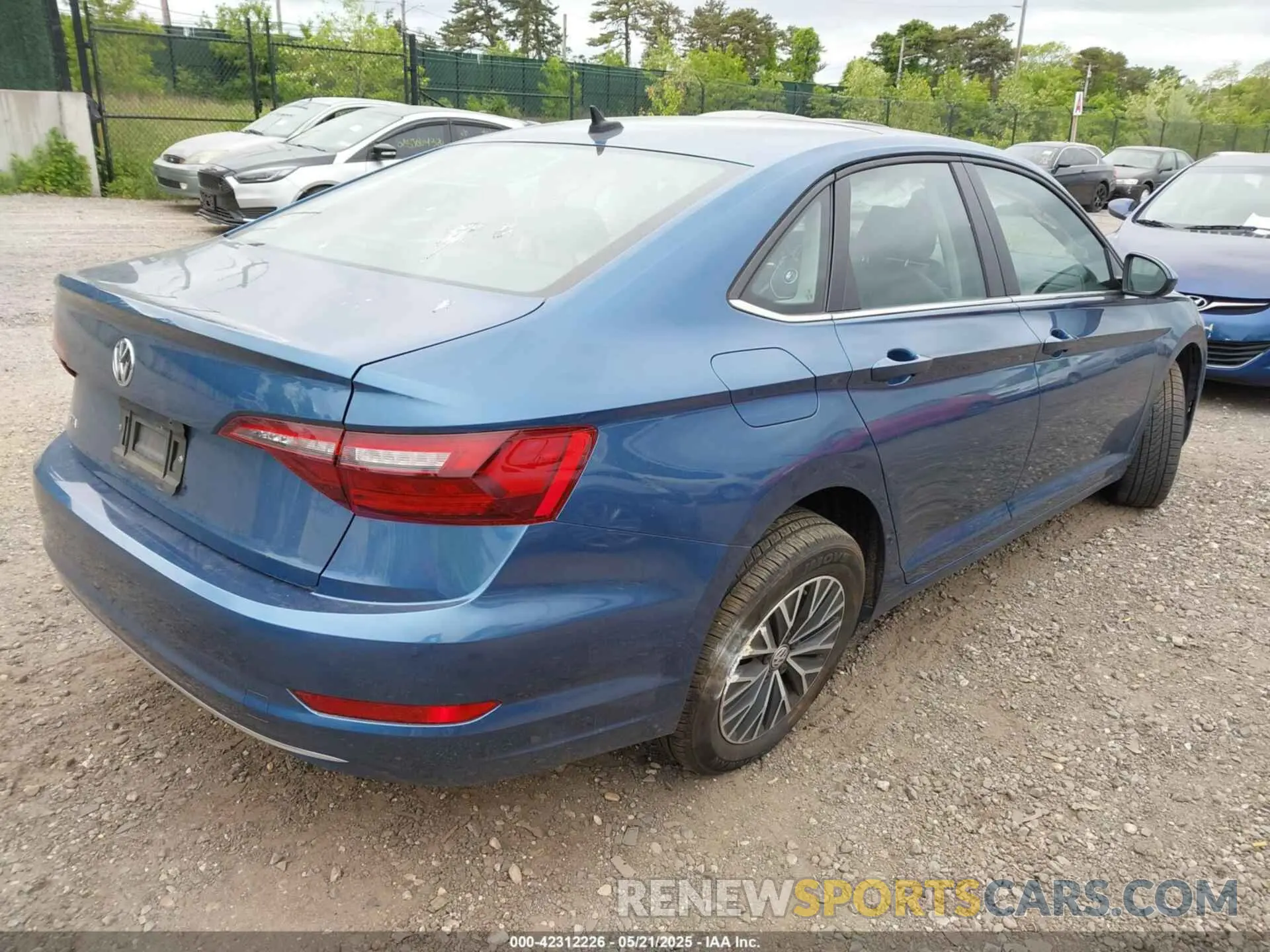 4 fotografías del automóvil dañado 3VWC57BU1MM070677 VOLKSWAGEN JETTA 2021