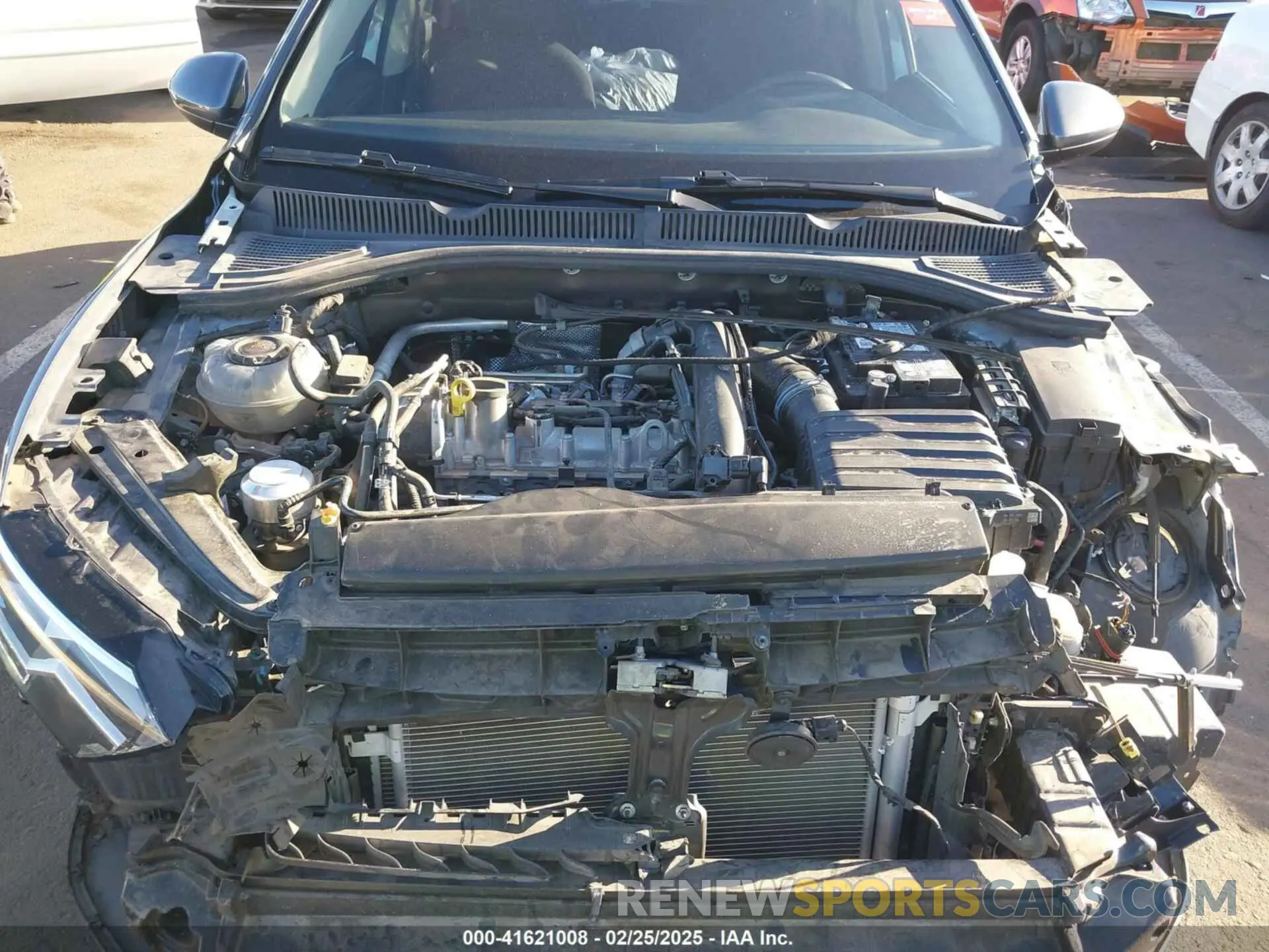10 fotografías del automóvil dañado 3VWC57BU1MM083168 VOLKSWAGEN JETTA 2021