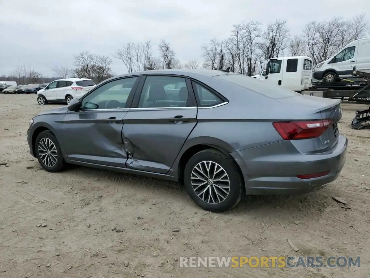 2 fotografías del automóvil dañado 3VWC57BU1MM090945 VOLKSWAGEN JETTA 2021