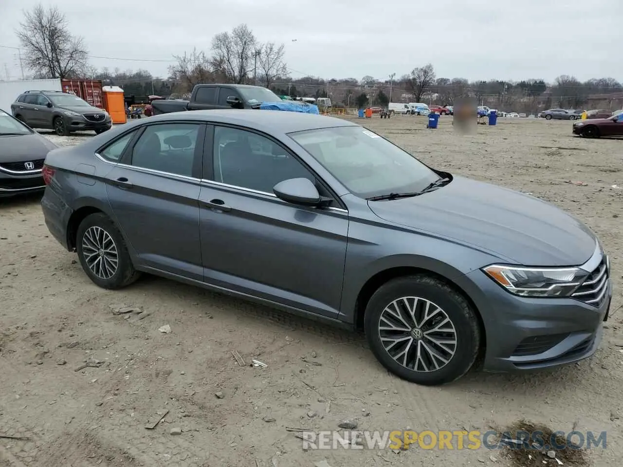 4 fotografías del automóvil dañado 3VWC57BU1MM090945 VOLKSWAGEN JETTA 2021