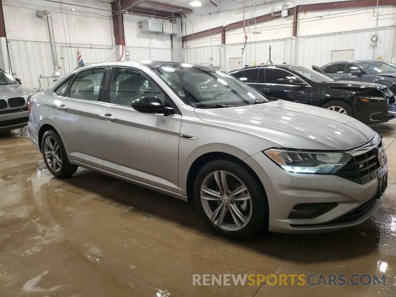 4 fotografías del automóvil dañado 3VWC57BU1MM098611 VOLKSWAGEN JETTA 2021