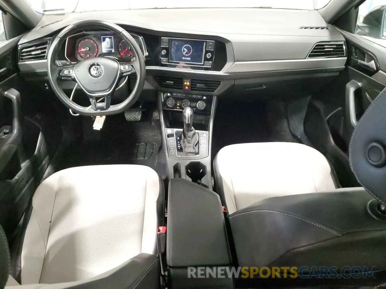 8 fotografías del automóvil dañado 3VWC57BU1MM098611 VOLKSWAGEN JETTA 2021