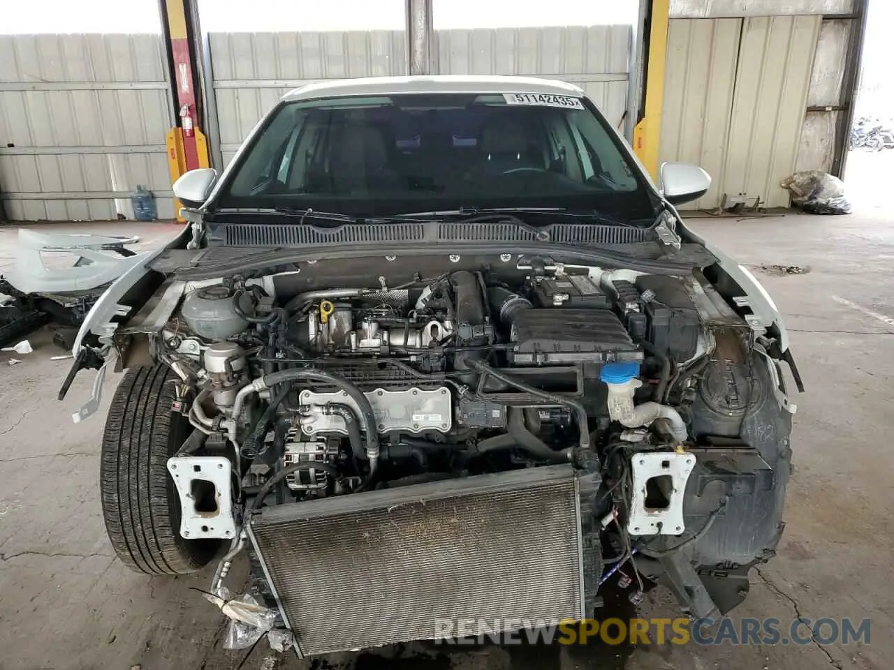 5 fotografías del automóvil dañado 3VWC57BU2MM012321 VOLKSWAGEN JETTA 2021