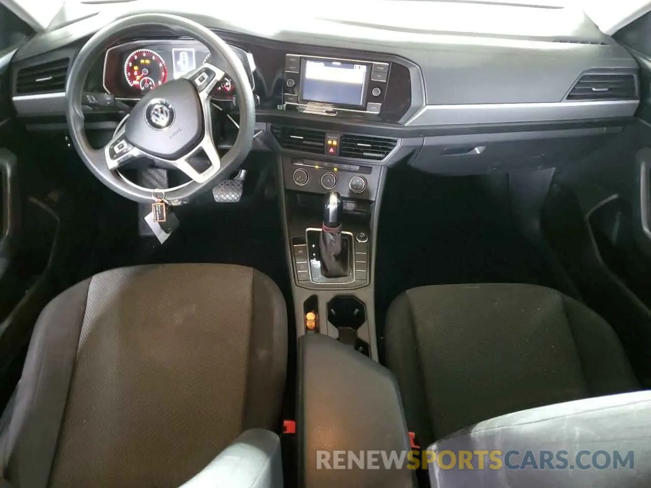 8 fotografías del automóvil dañado 3VWC57BU2MM012321 VOLKSWAGEN JETTA 2021