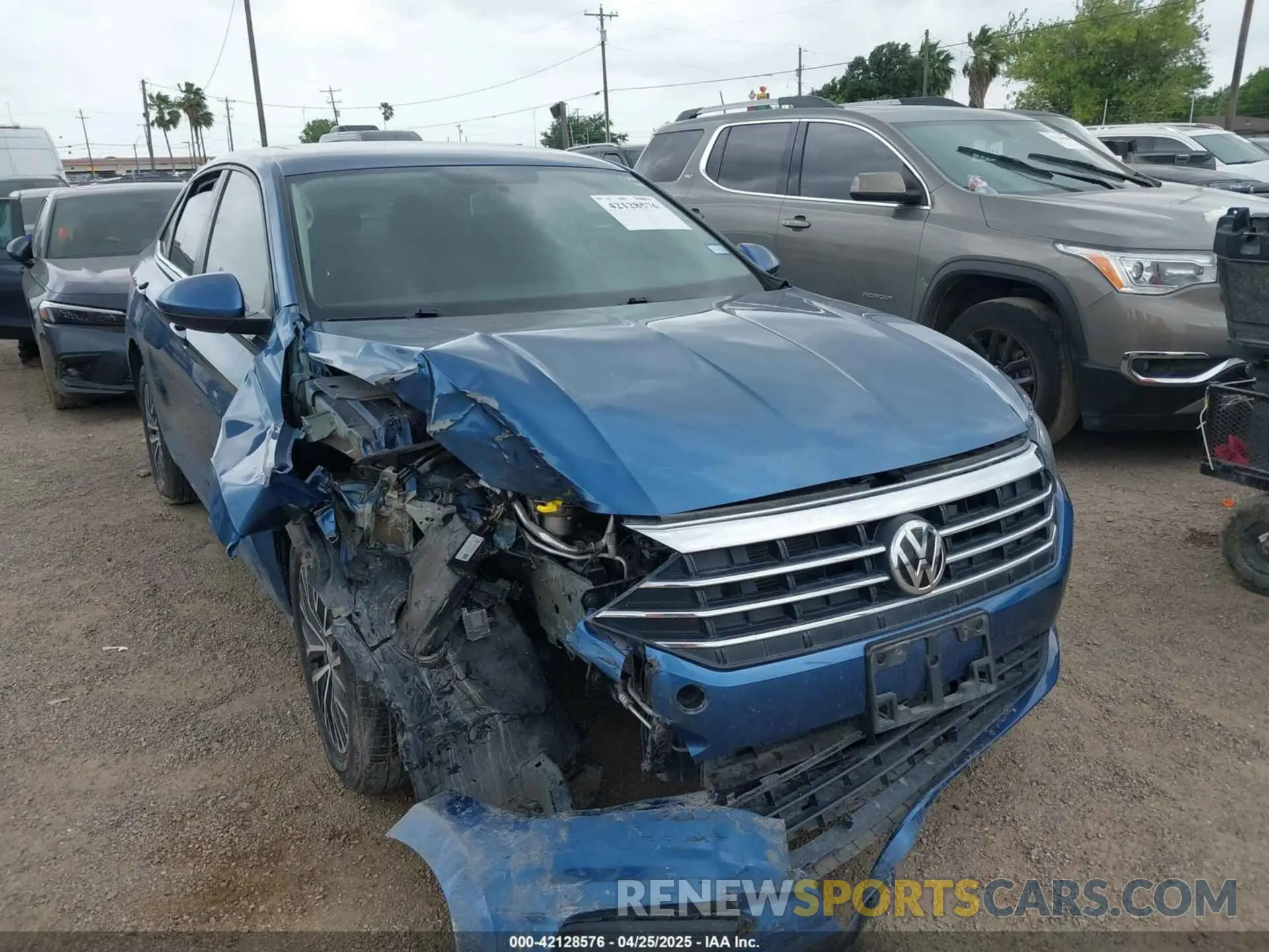 1 fotografías del automóvil dañado 3VWC57BU2MM025974 VOLKSWAGEN JETTA 2021