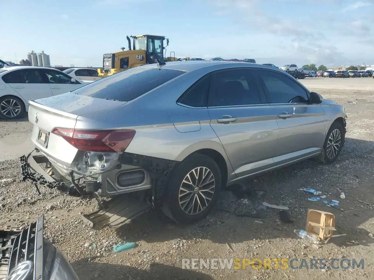 3 fotografías del automóvil dañado 3VWC57BU2MM026476 VOLKSWAGEN JETTA 2021